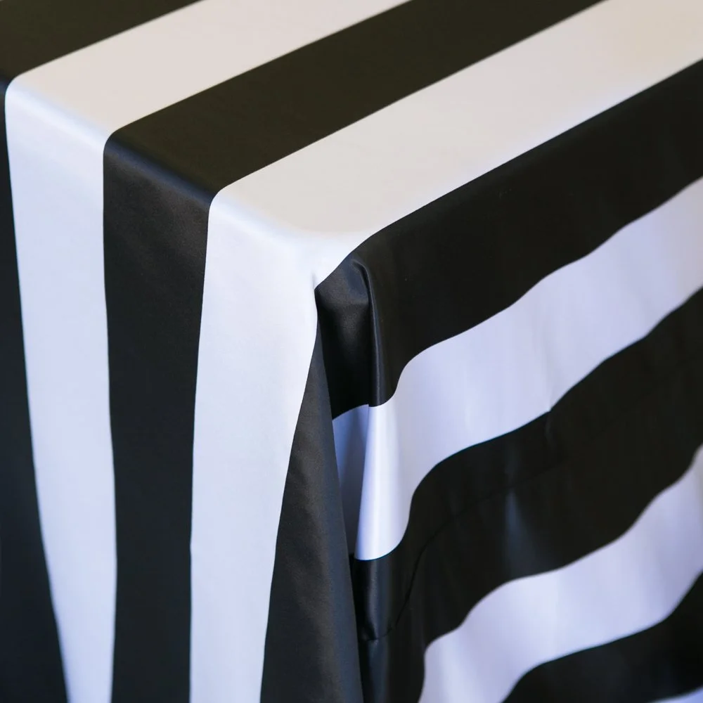 B&W Stripe
120"  |  90"x156"