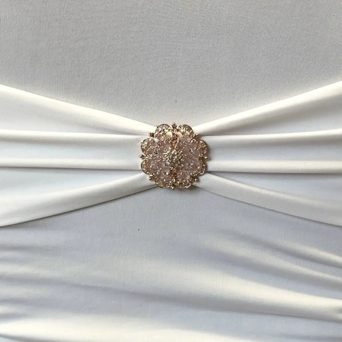 Rose gold brooch