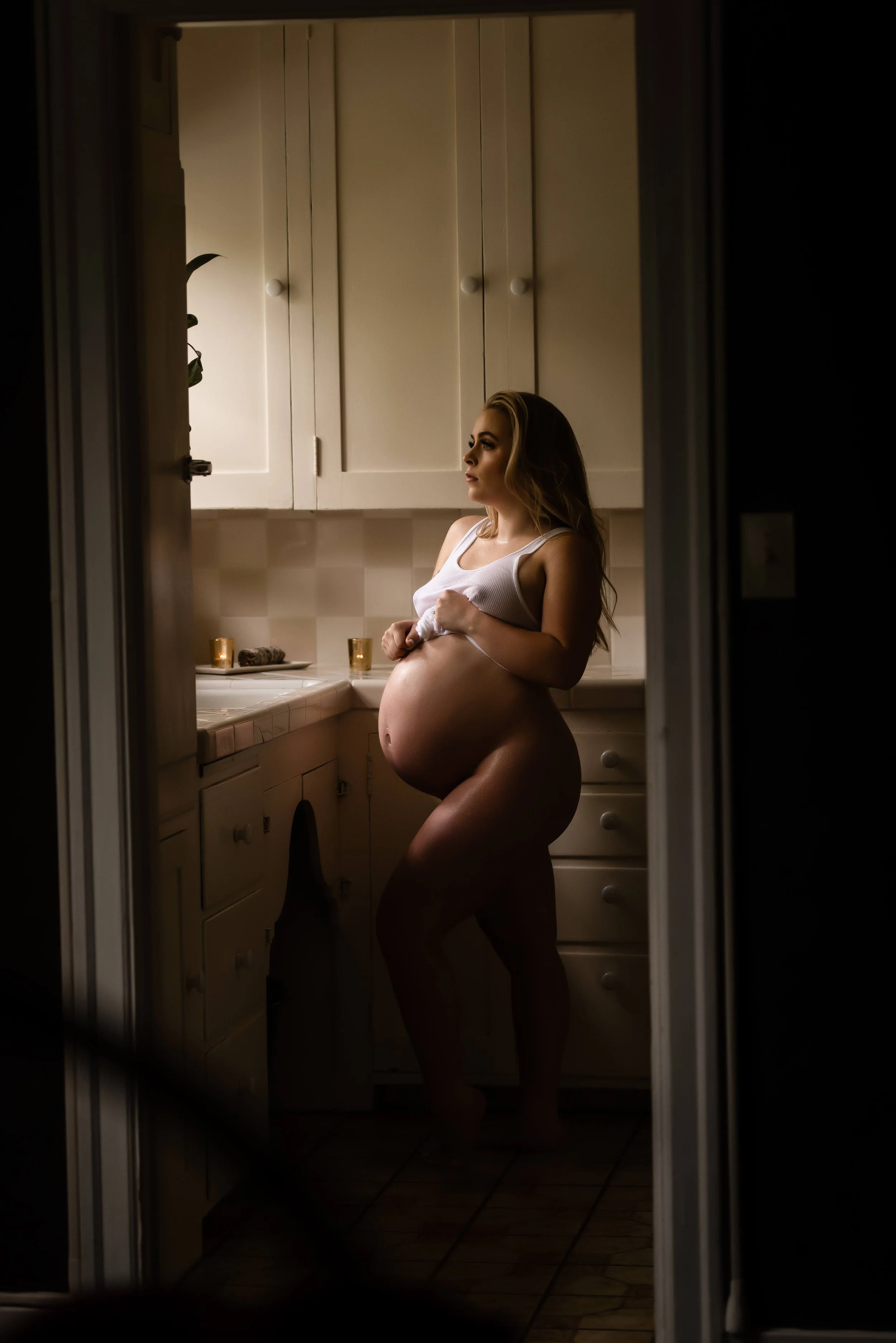 Chantel Allen Boudoir | Maternity Boudoir | Seattle Boudoir | The Seattle Warehouse | Boudoir 