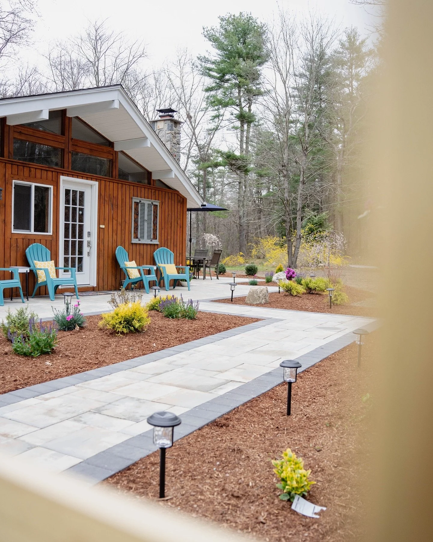 Beautiful hardscape &amp; landscape done by @catacchio_property_maintenance !