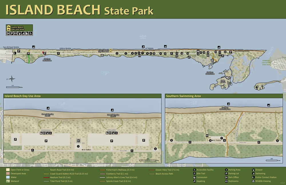 Maps — Island Beach Nature Programs