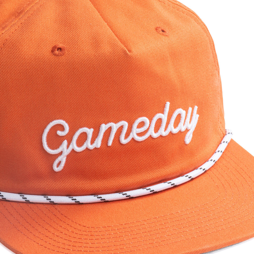 Gameday Rope Hat - Orange — Gameday Retro