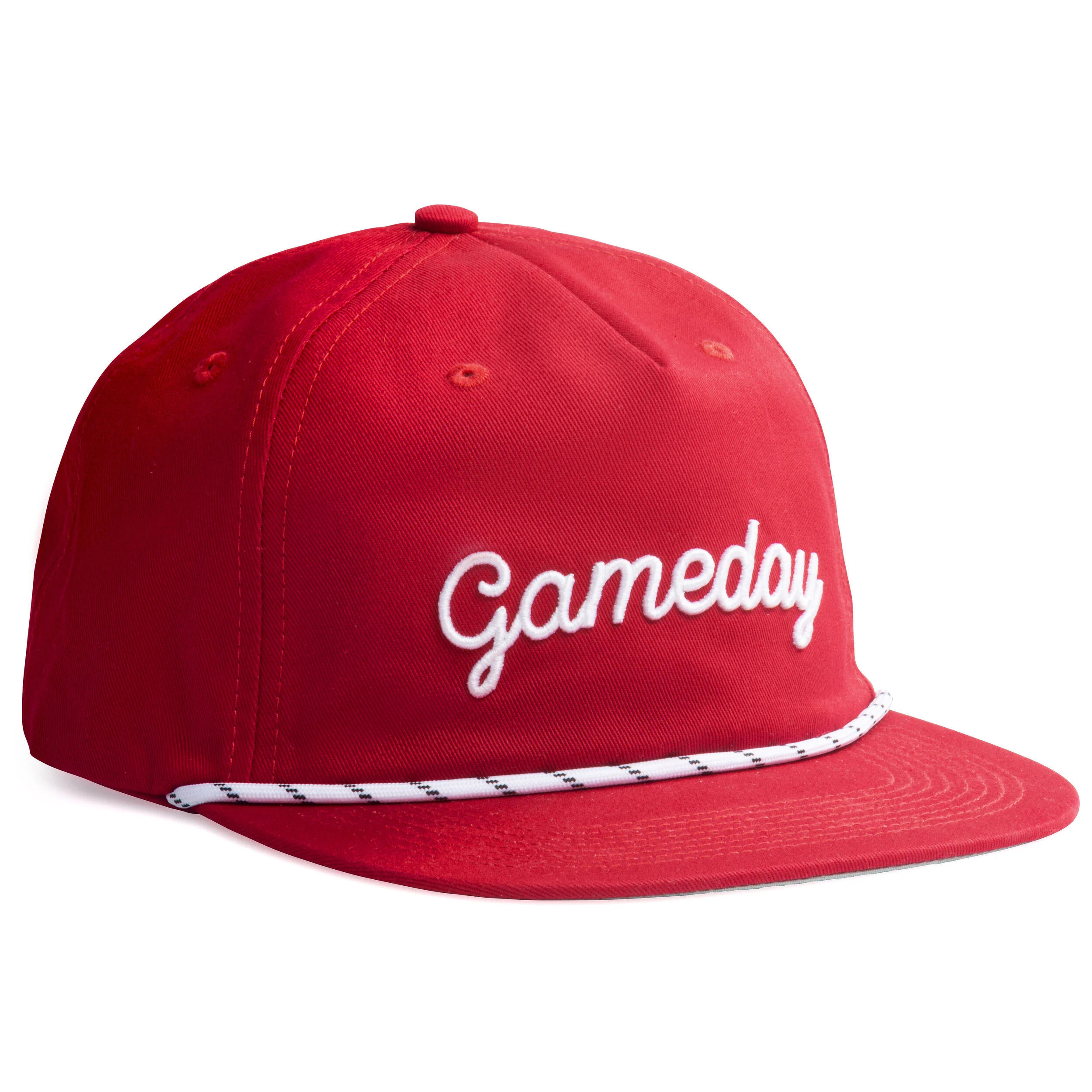 Gameday Rope Hat - Crimson — Gameday Retro