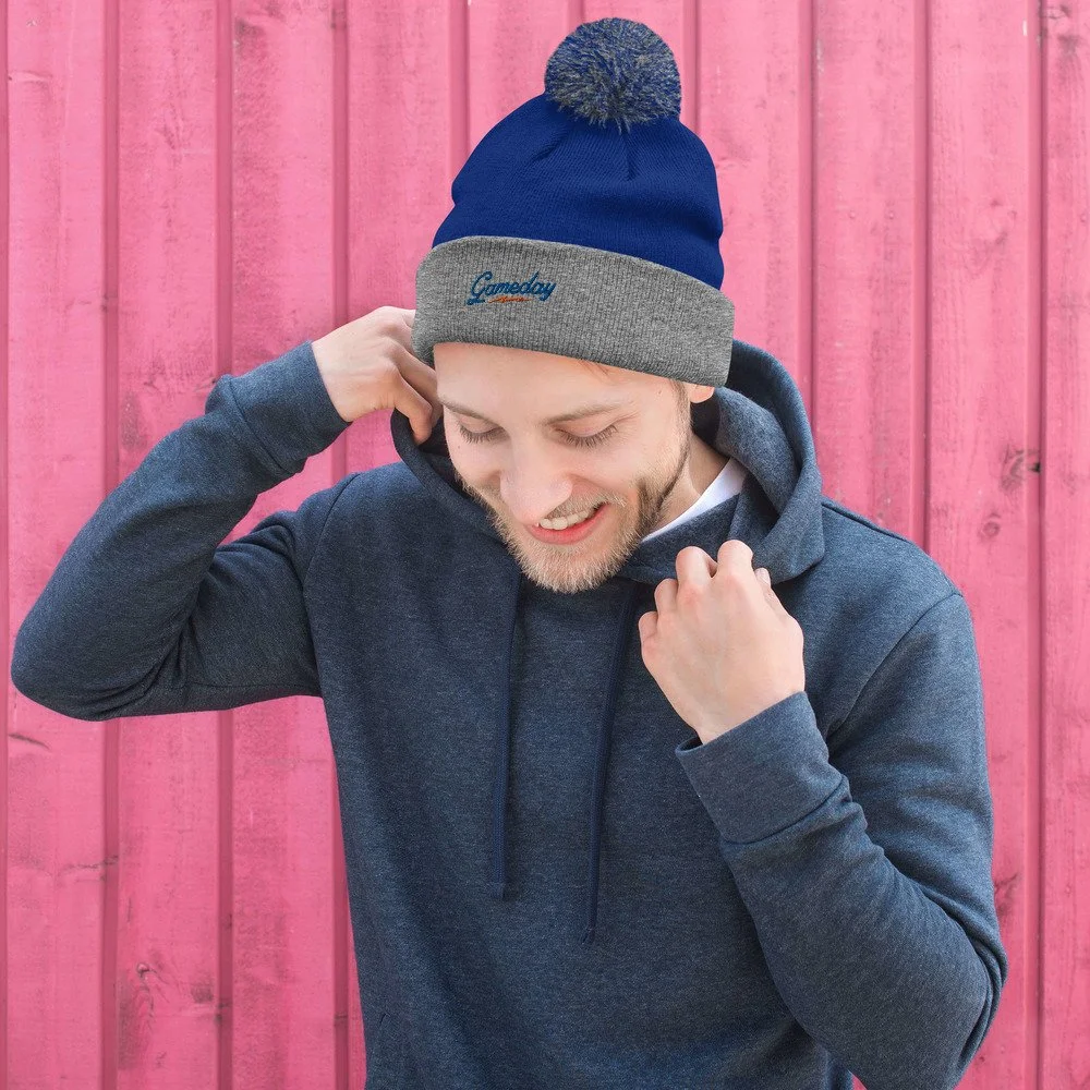 Gameday Lightning Beanie - Royal Blue 