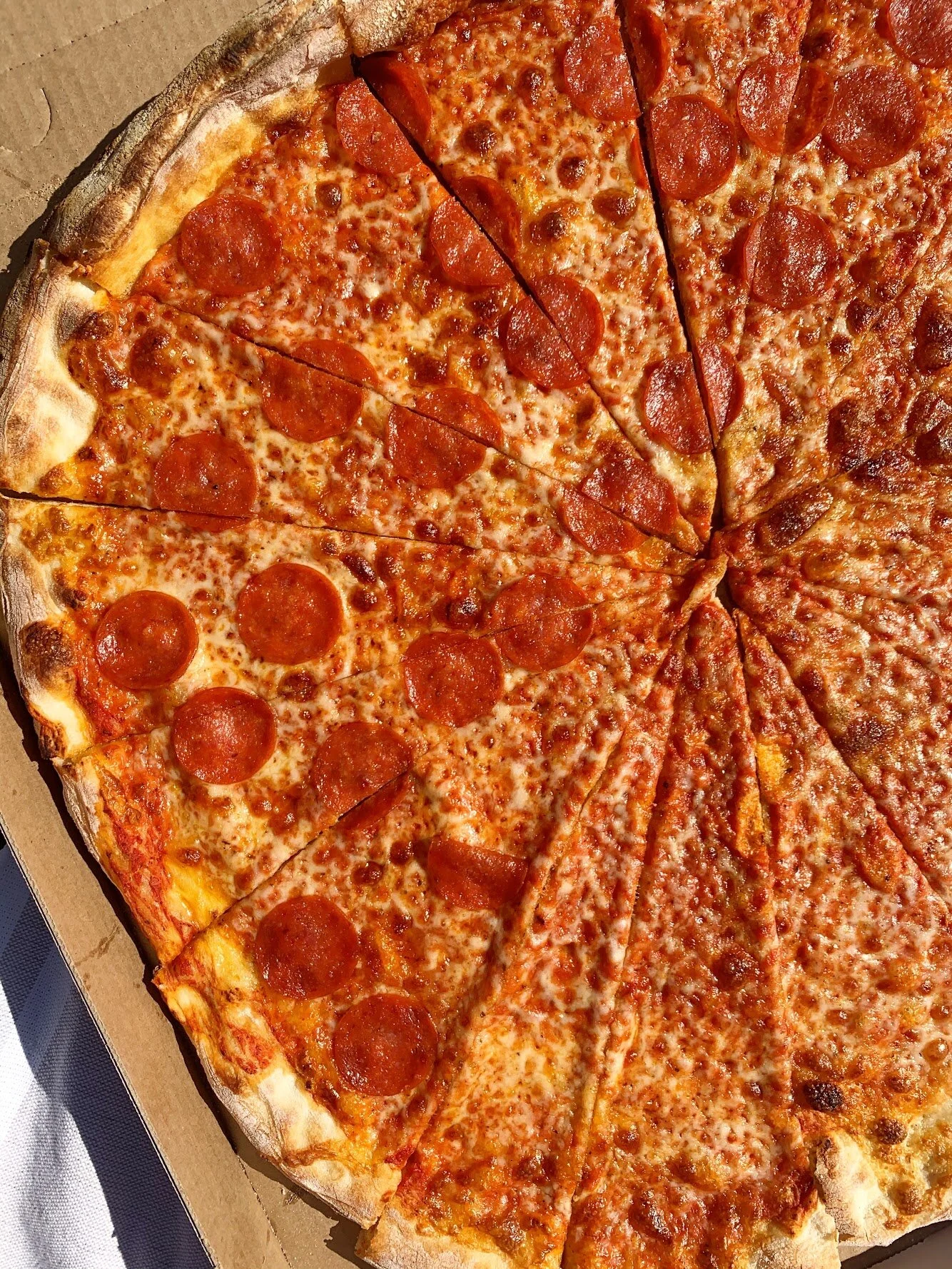 Pepperoni and Cheese Pizza
