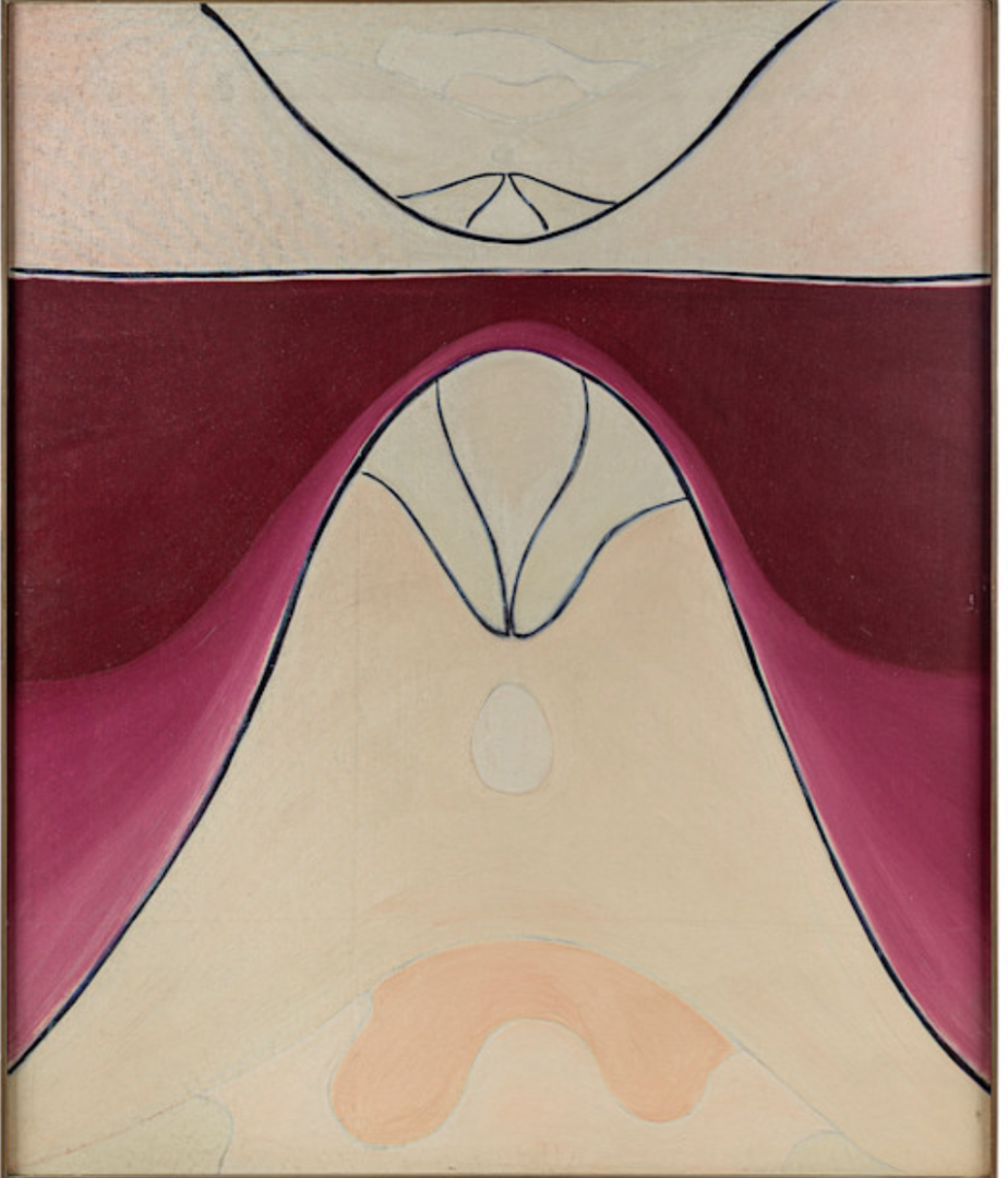 Reflections, 1966
Oil on canvas
71 x 59 in  
