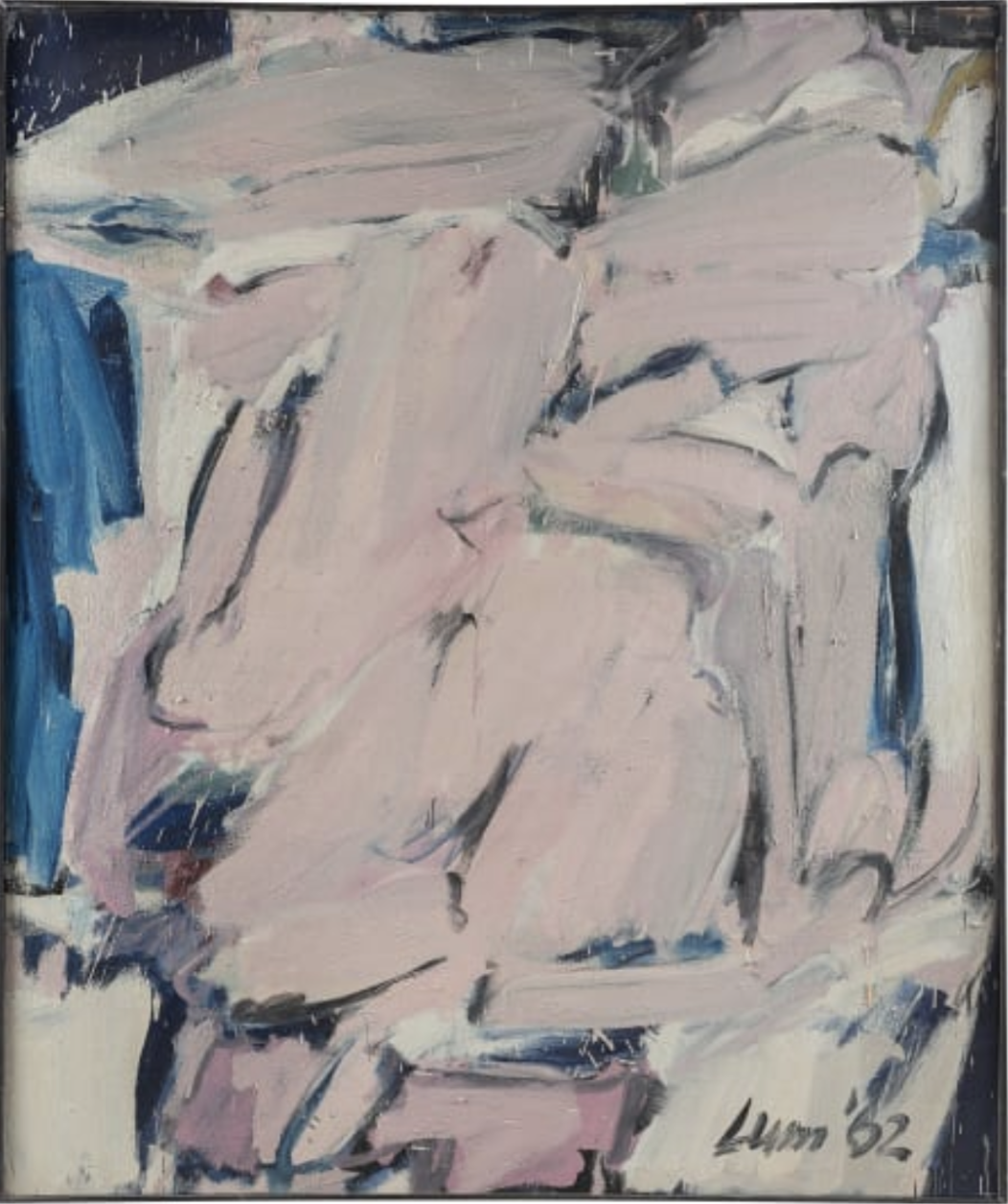Untitled Multiple Figures*, 1962
Oil on canvas
70.5 x 58.75 in 