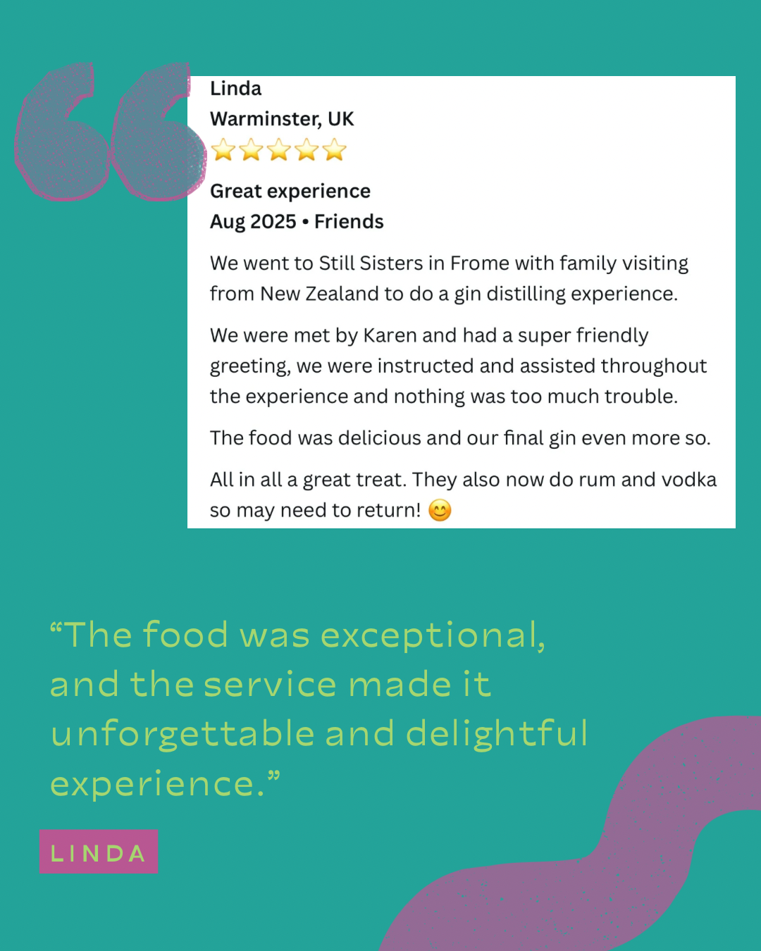 Instagram Post - “The food was exceptional, and the service made it unforgettable and delightful experience.” - 1 (2).PNG