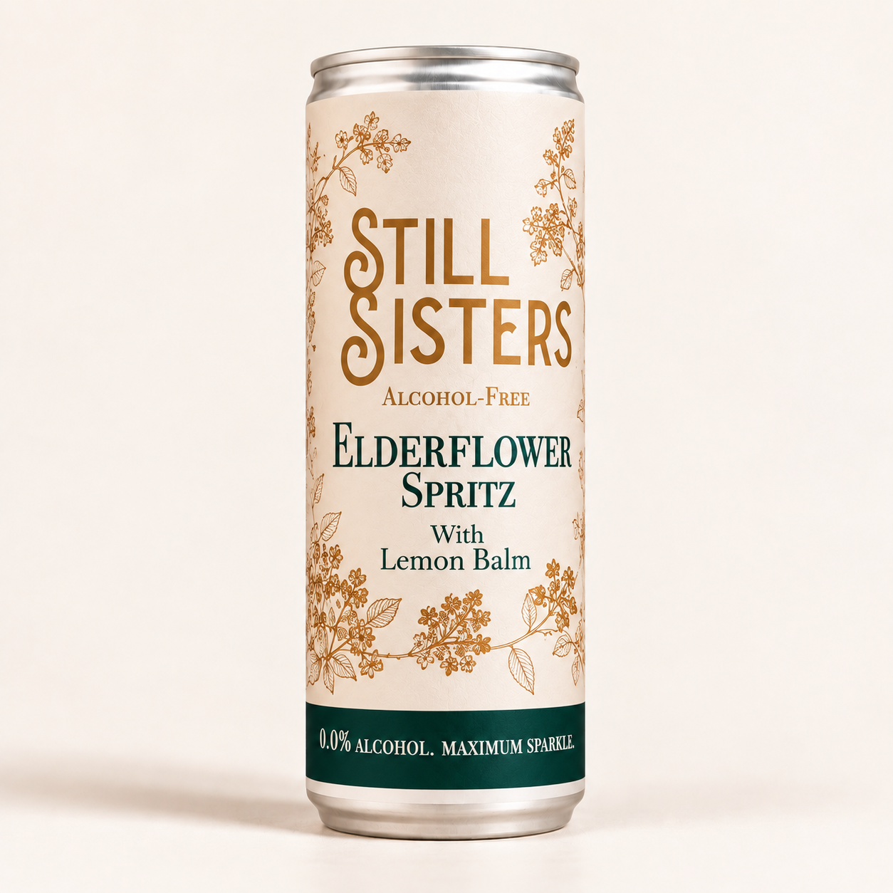 Still Sisters Alcohol-Free Elderflower Spritz – Pack of 4