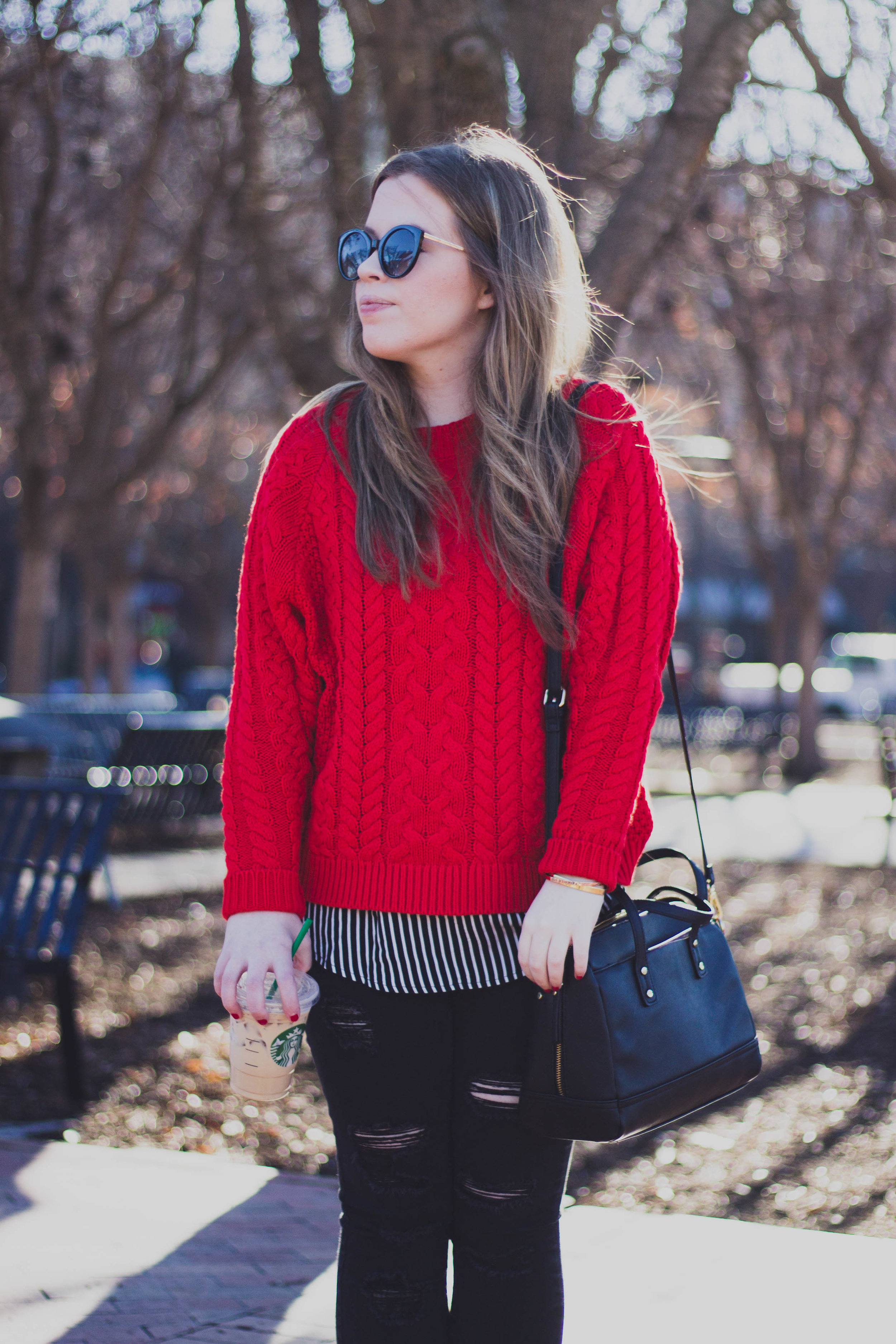 Red Sweater + My Favorite Podcast — Blog by MP