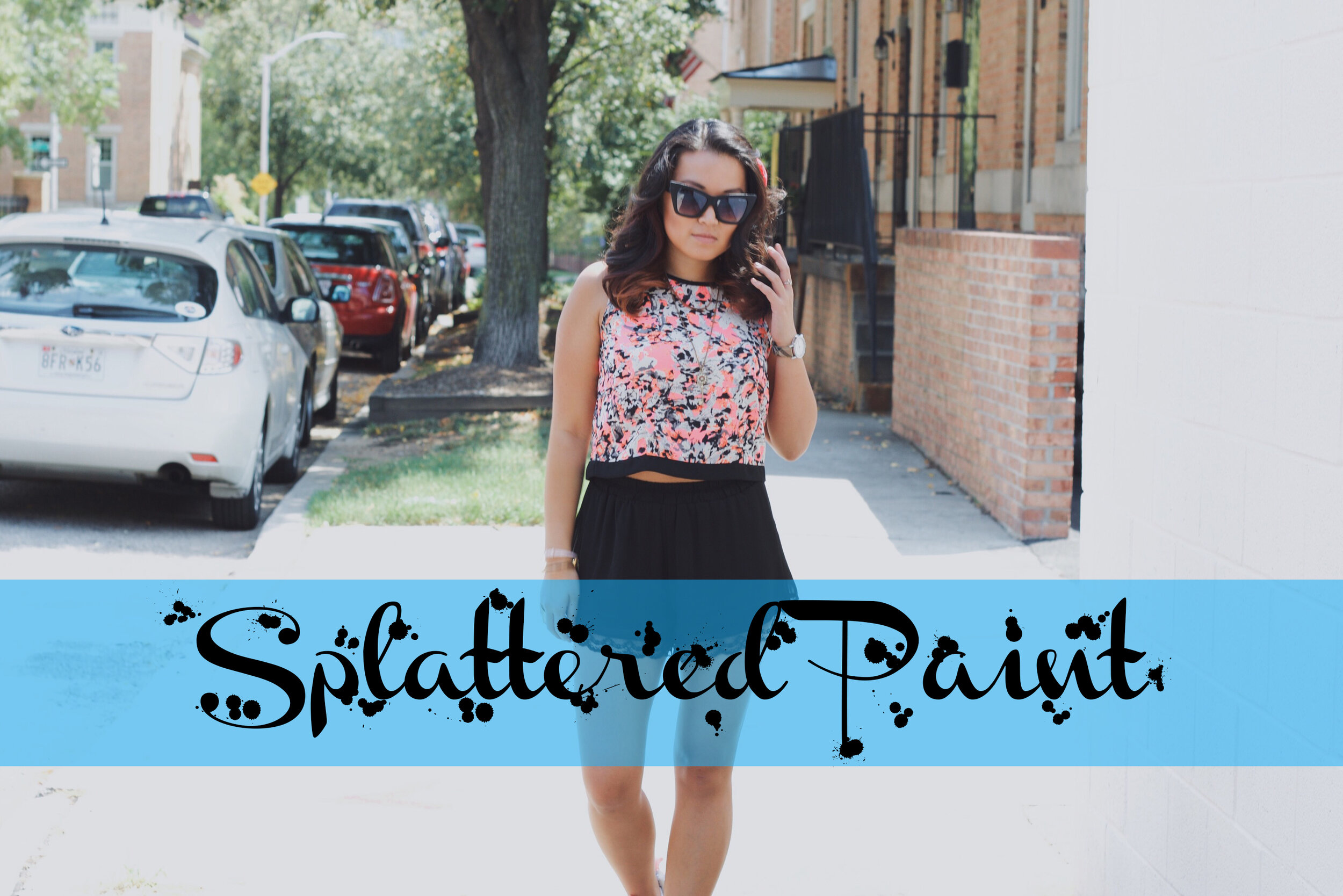 Splattered Paint