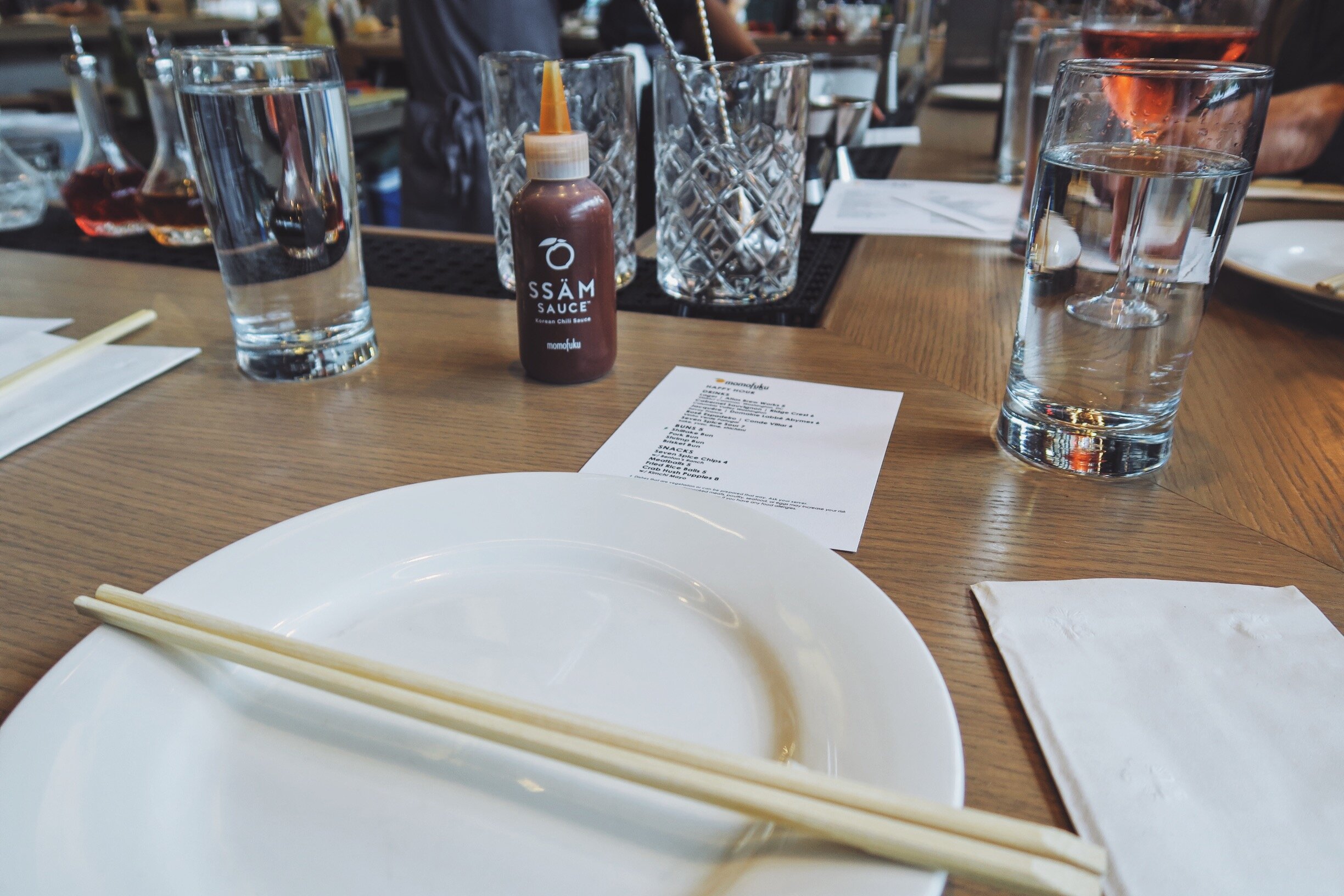 Happy hour at momofuku CCDC