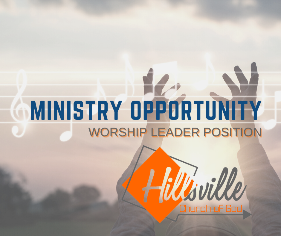 Ministry Opportunity as Part-Time Worship Leader in Hillsville