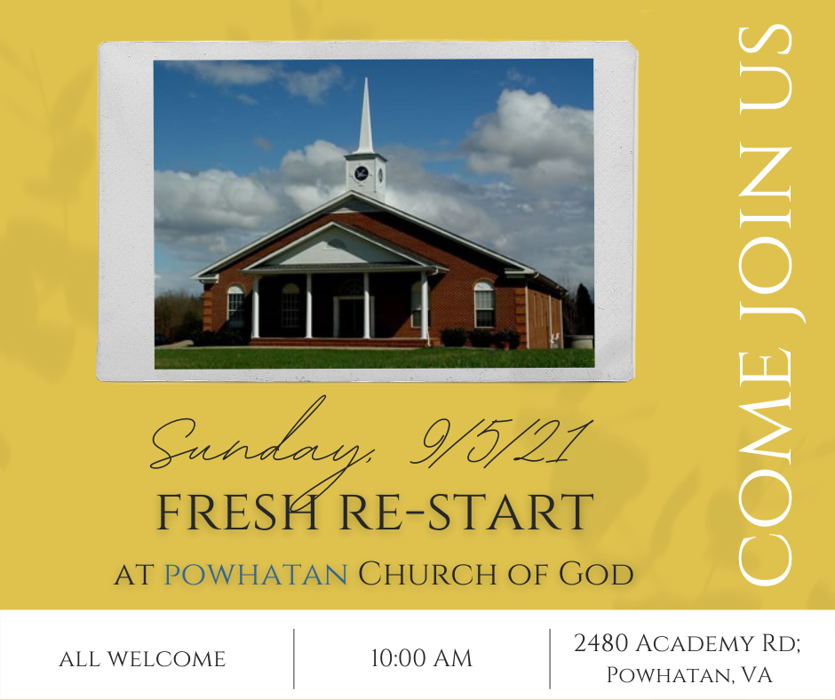 FRESH START for Powhatan COG