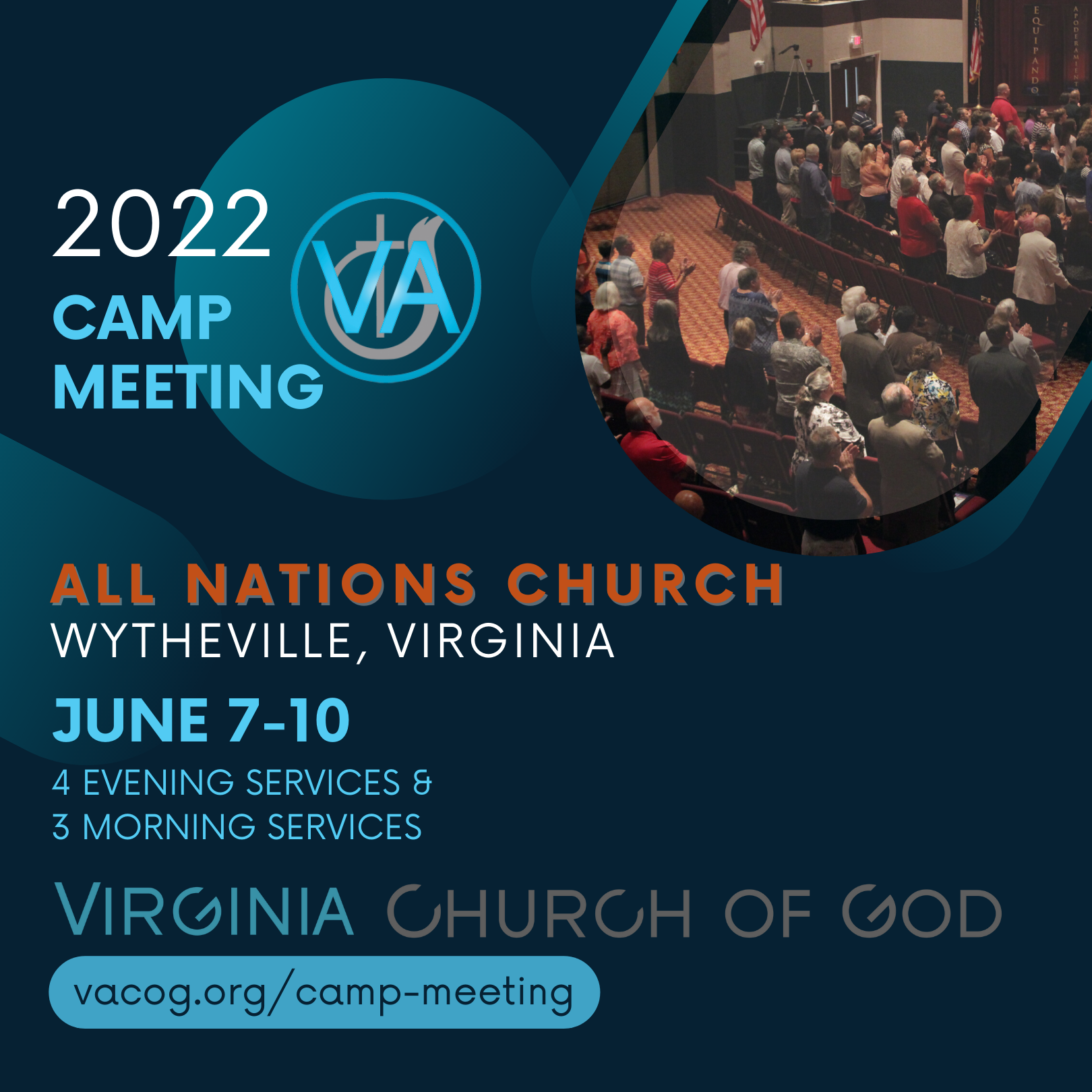 Camp Meeting 2022 Dates and Location Set