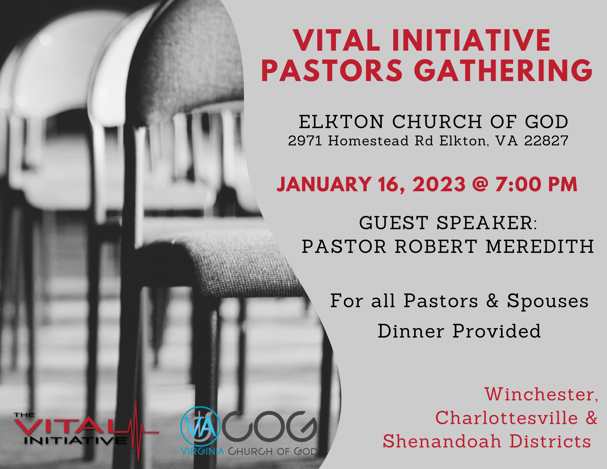 VITAL Initiative Pastors Gathering -January 16