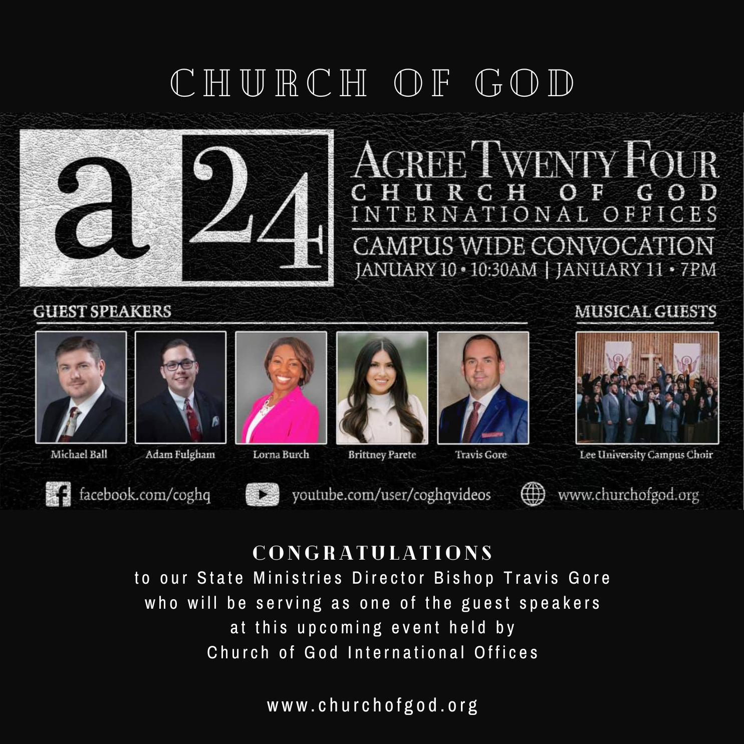 Agree24 with Bishop Travis Gore Streams Live- Thursday