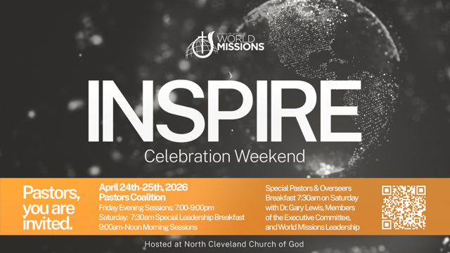 INSPIRE Celebration Weekend Apr. 24-25 at North Cleveland COG
