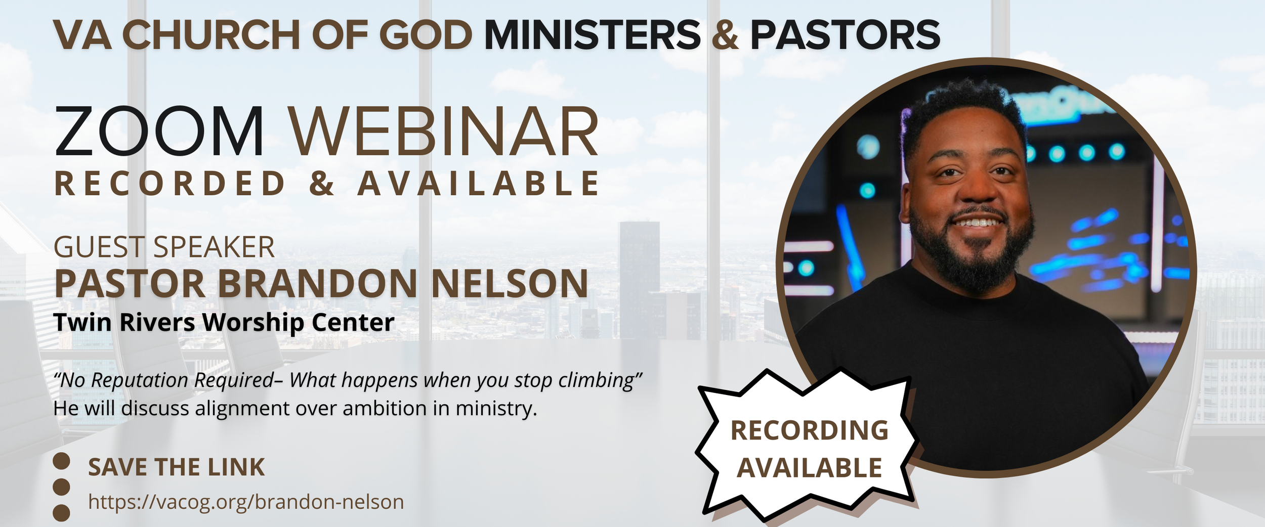 Brandon Nelson recording available.png