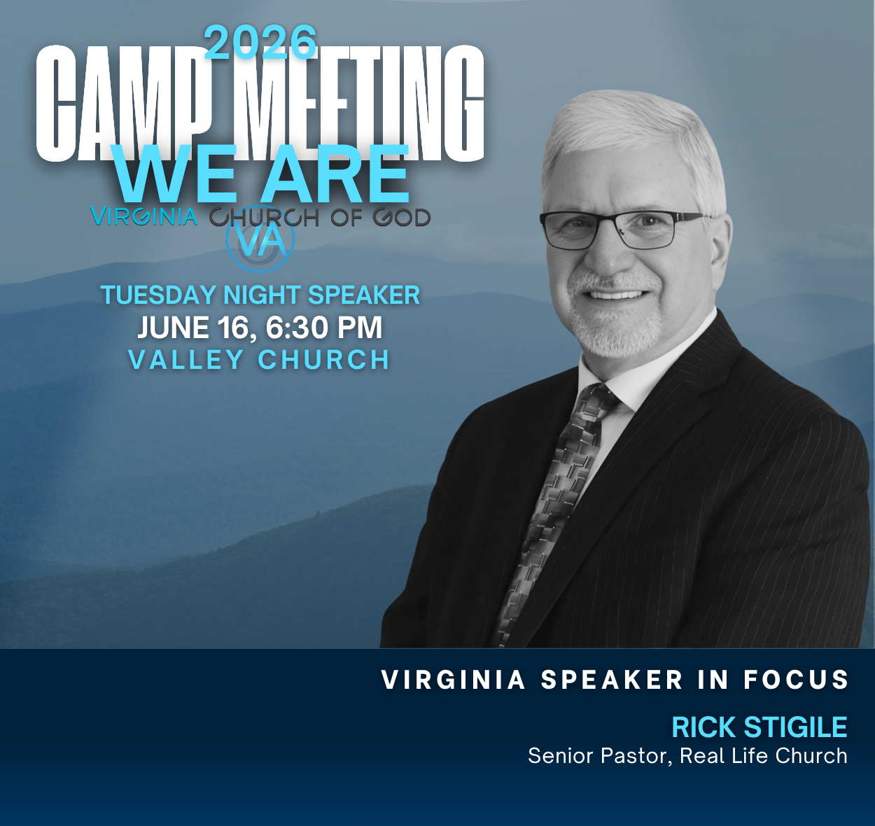 VIRGINIA Speakers at CM26 in Focus - Bishop Rick Stigile