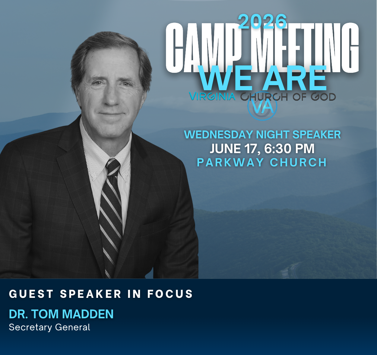 Guest Speaker at CM26 in Focus - Dr. Tom Madden