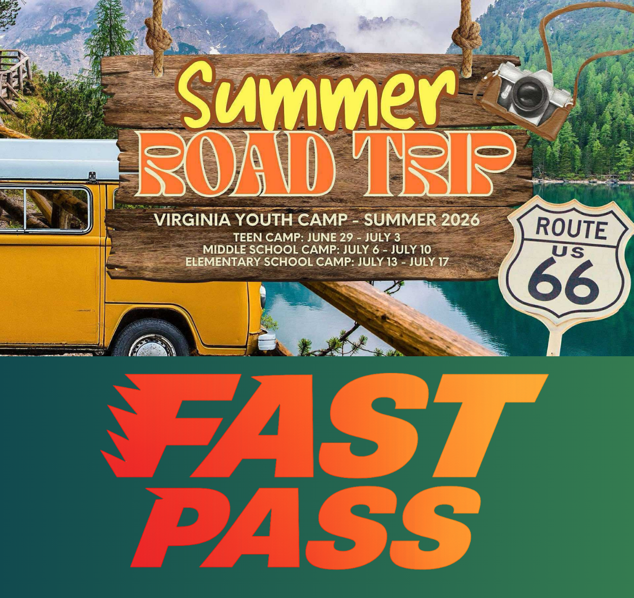 Youth Camp - FAST PASS