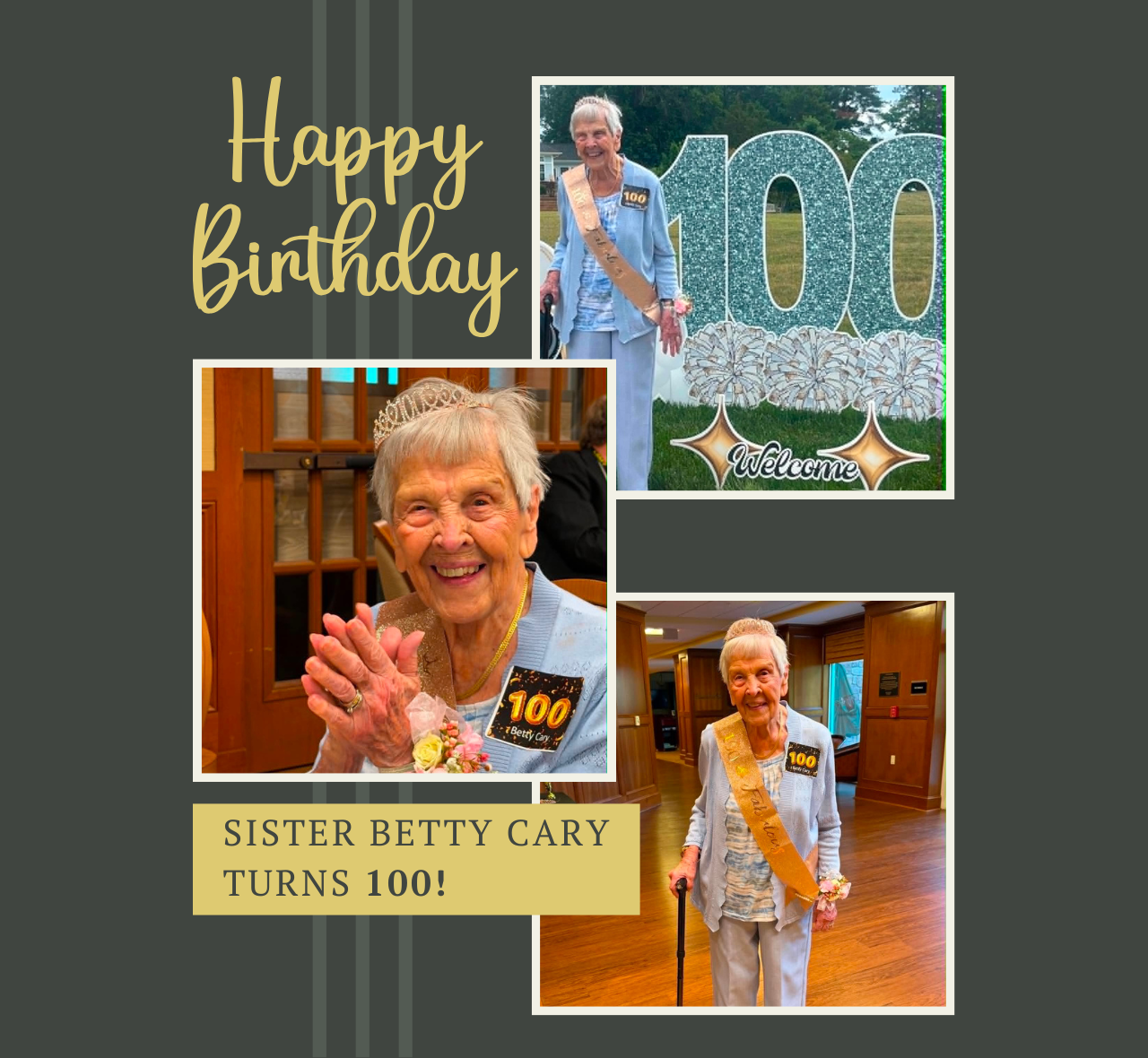 Happy 100th Birthday to Sis. Betty Cary