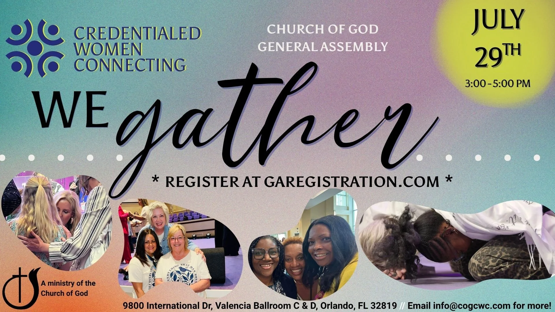 Credentialed Women Connecting - At General Assembly!