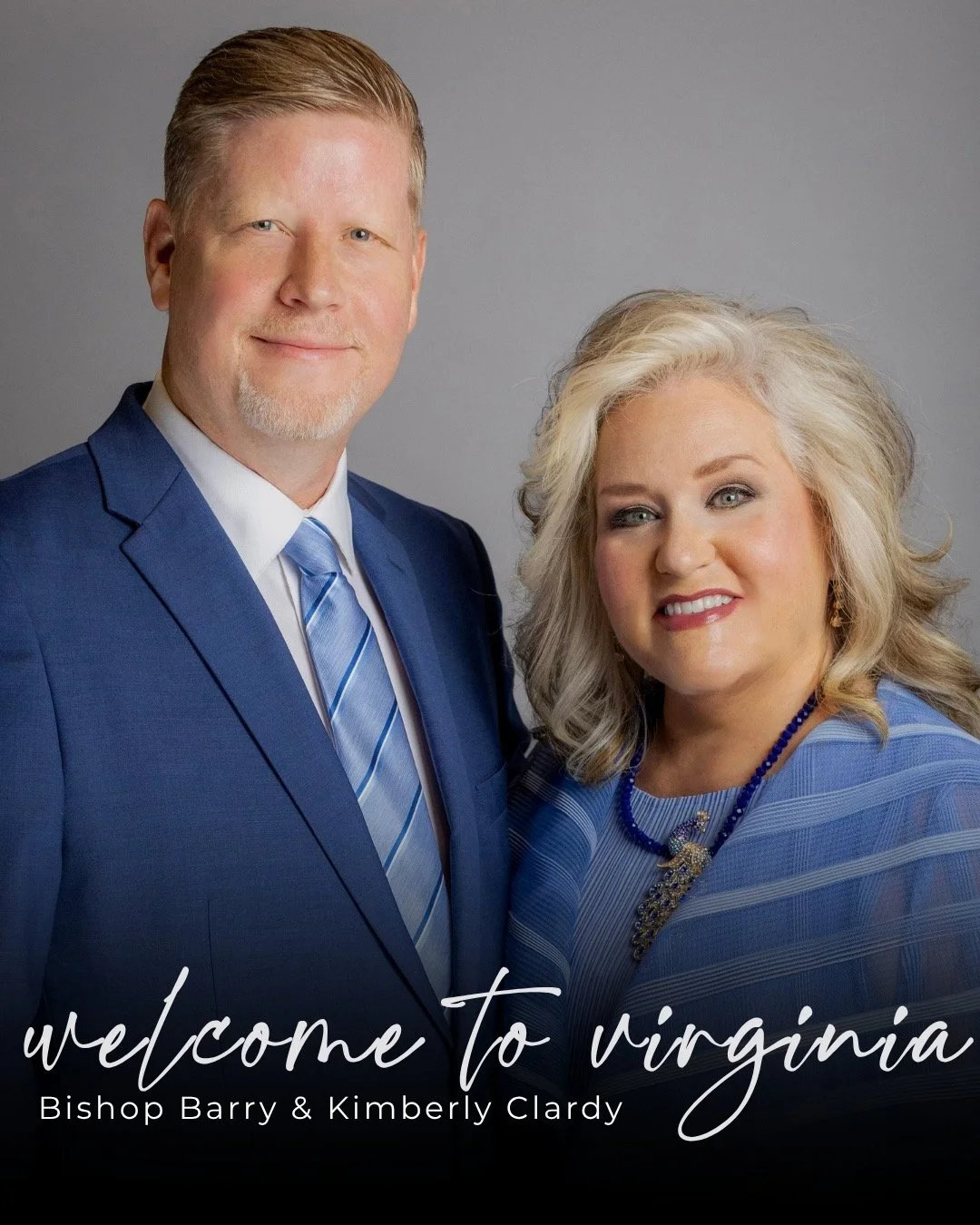 Welcome Bishop Barry &amp; Kimberly Clardy to Virginia