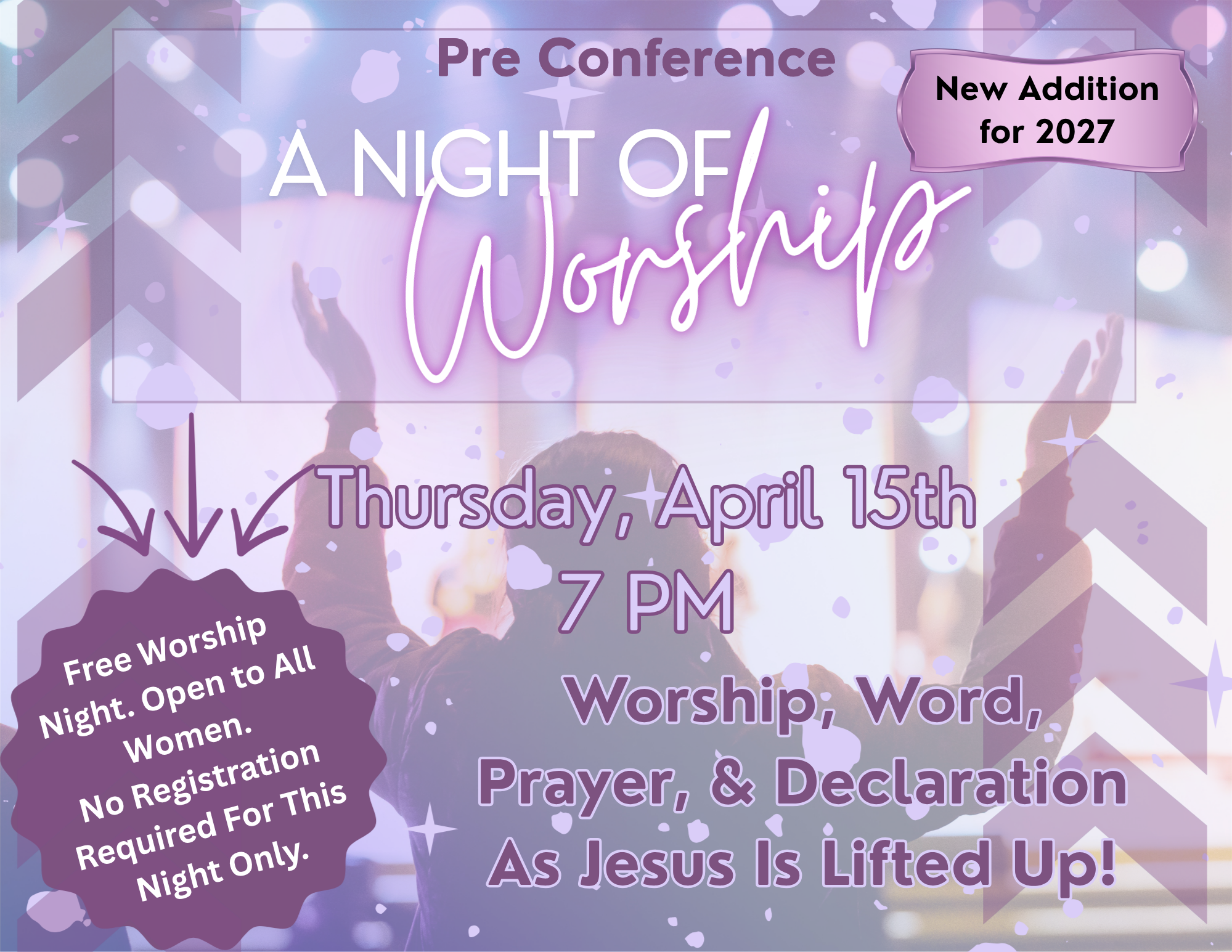 A NIGHT OF WORSHIP