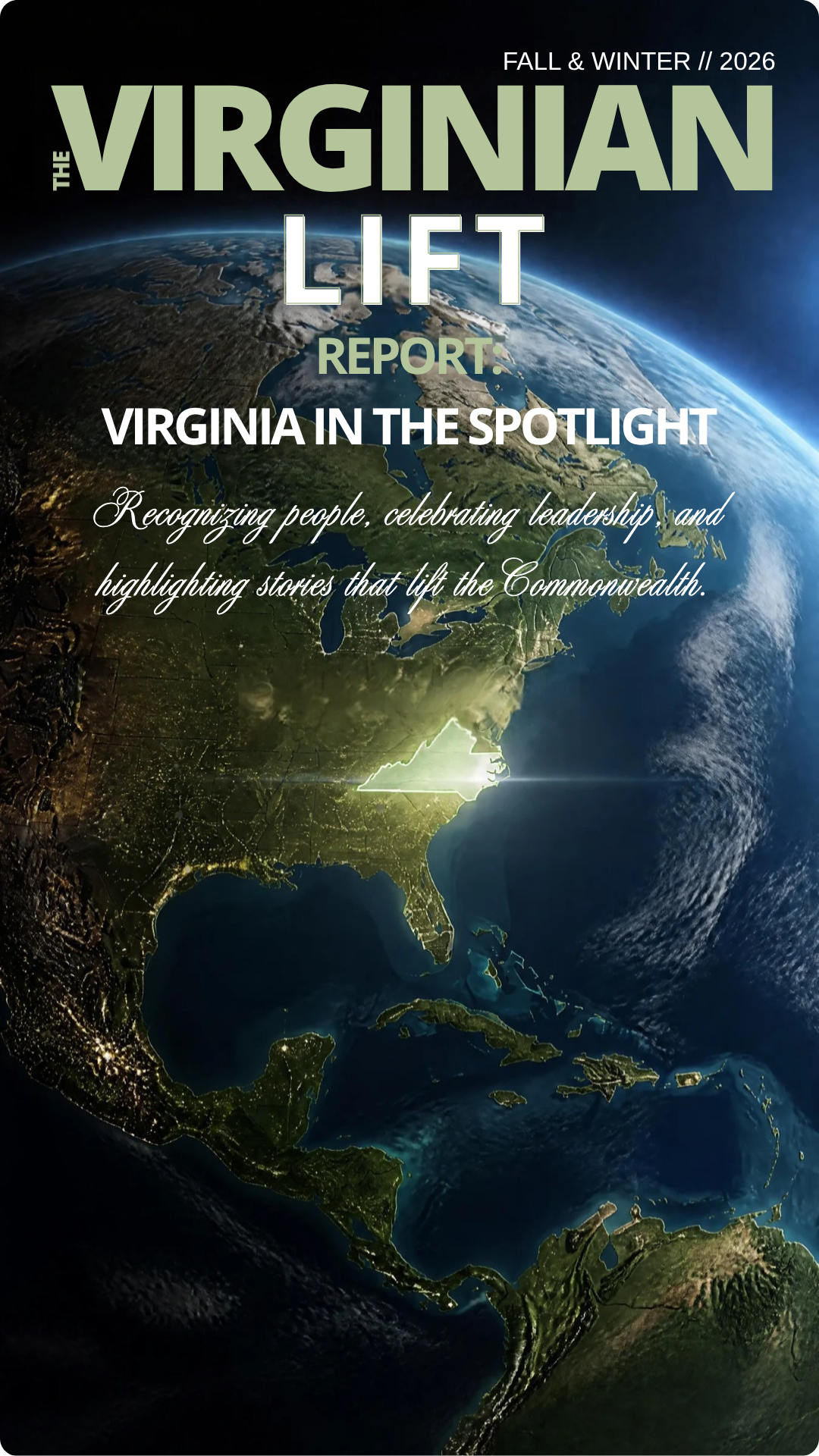 Virginian 2026 FALL WINTER Issue Index