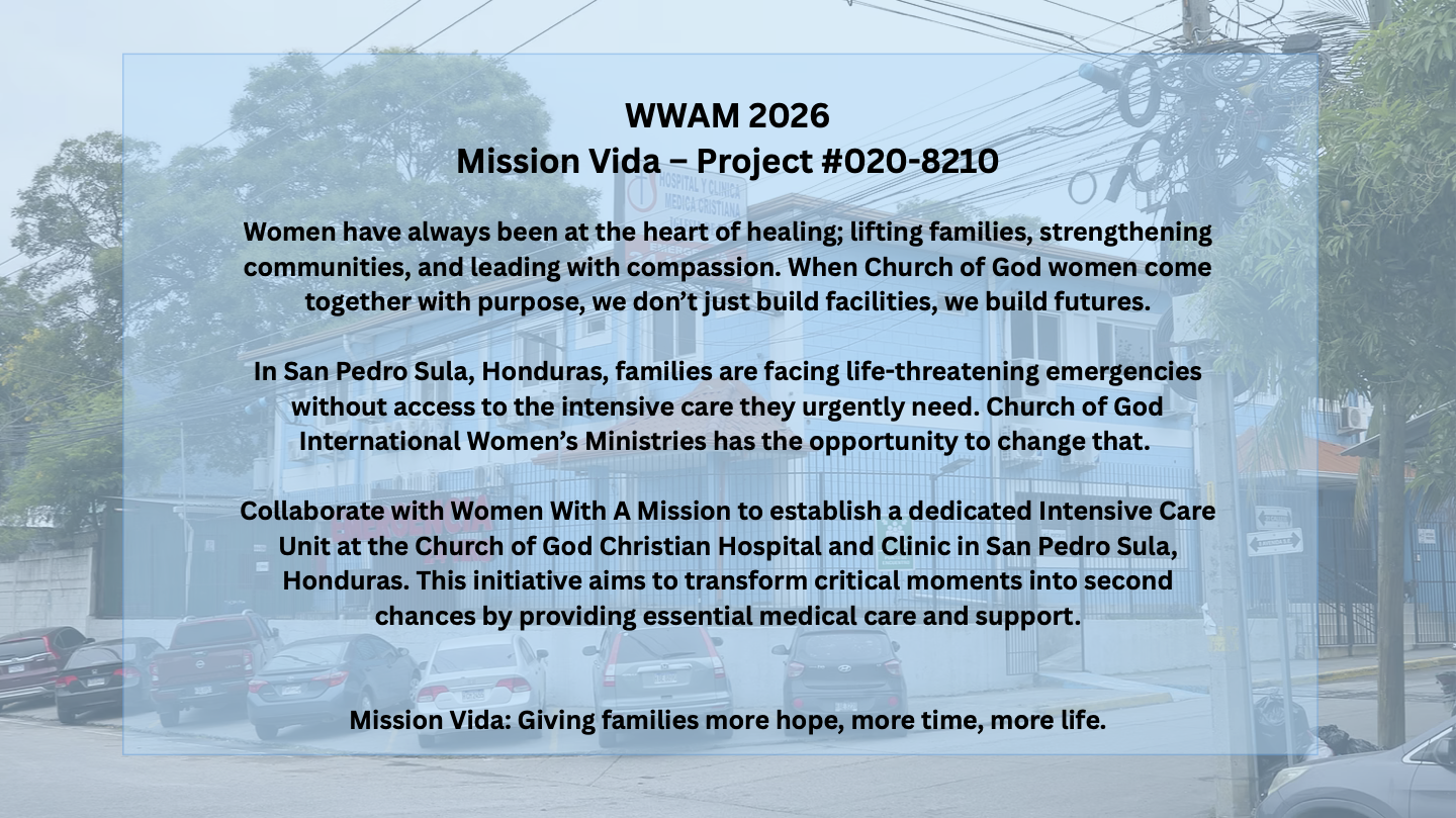 2026-2027 Women's Ministries Project