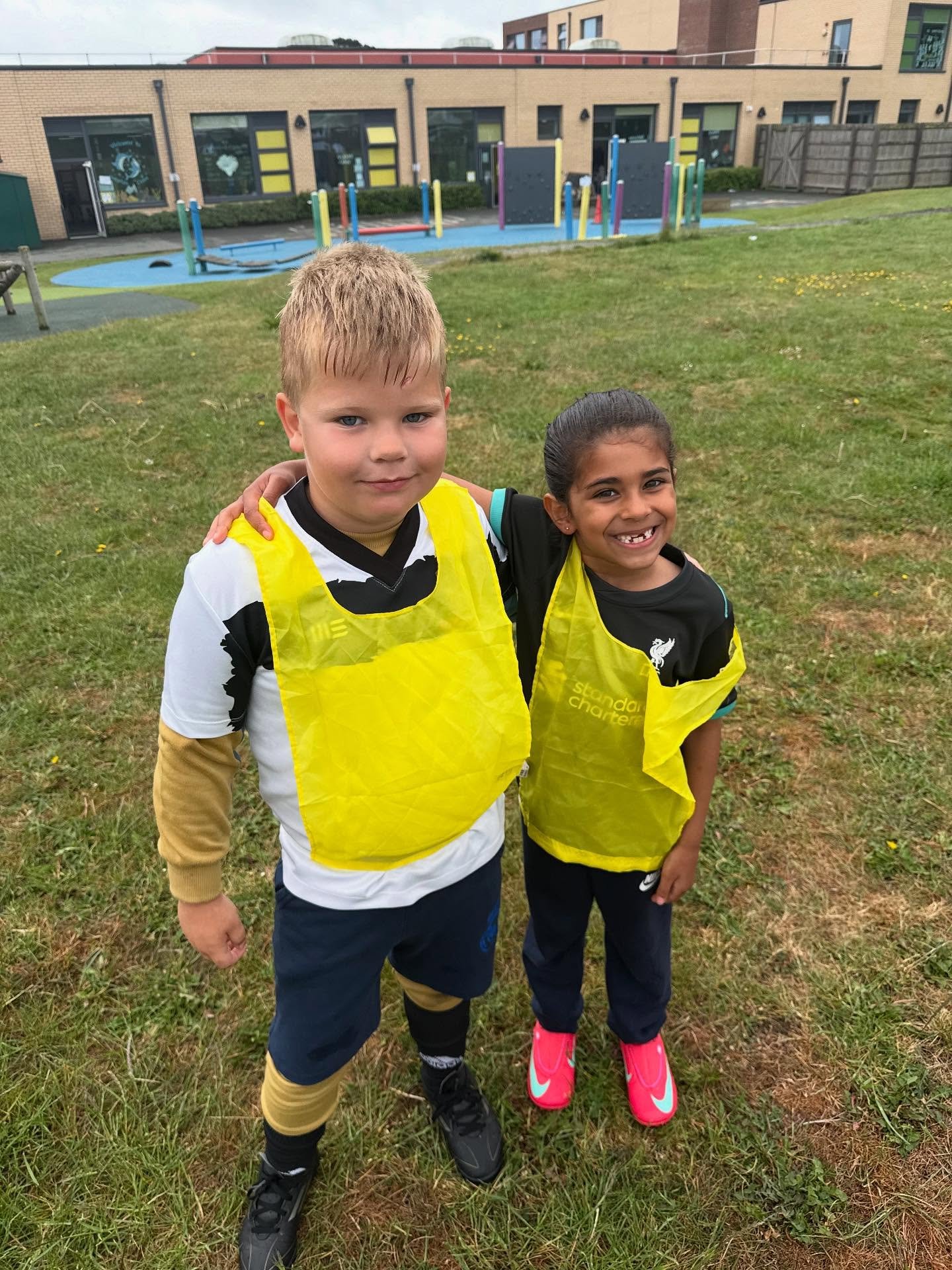 Big smiles from KUA⚽️! Come and join us for a FREE TRIAL - link in bio!🕺 #footballacademy #harrowfootball