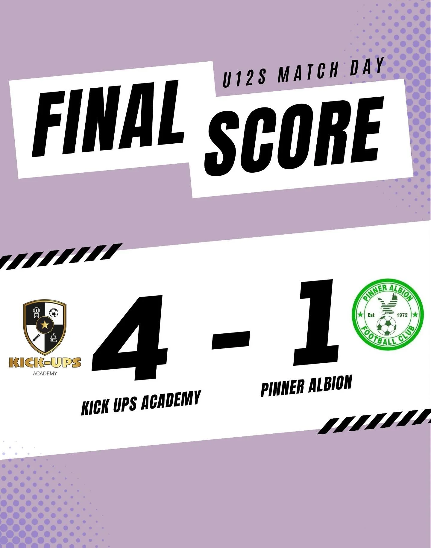 Great win for U12s last weekend⚽️🌟 #footballacademy