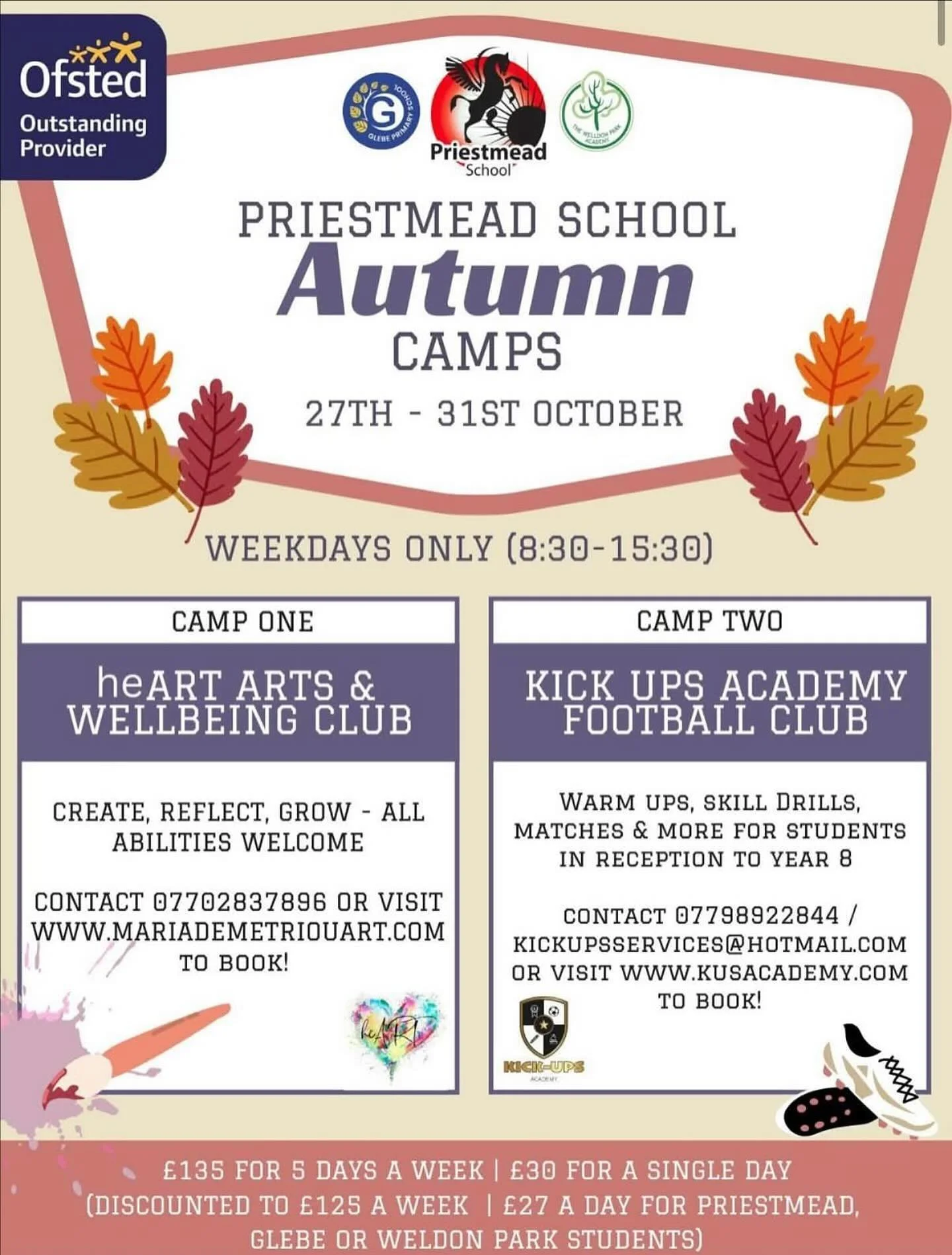 Have you booked your spot? Limited places remaining. Link in bio 🔗⚽️ #footballseason #footballforlife #kidsfootball