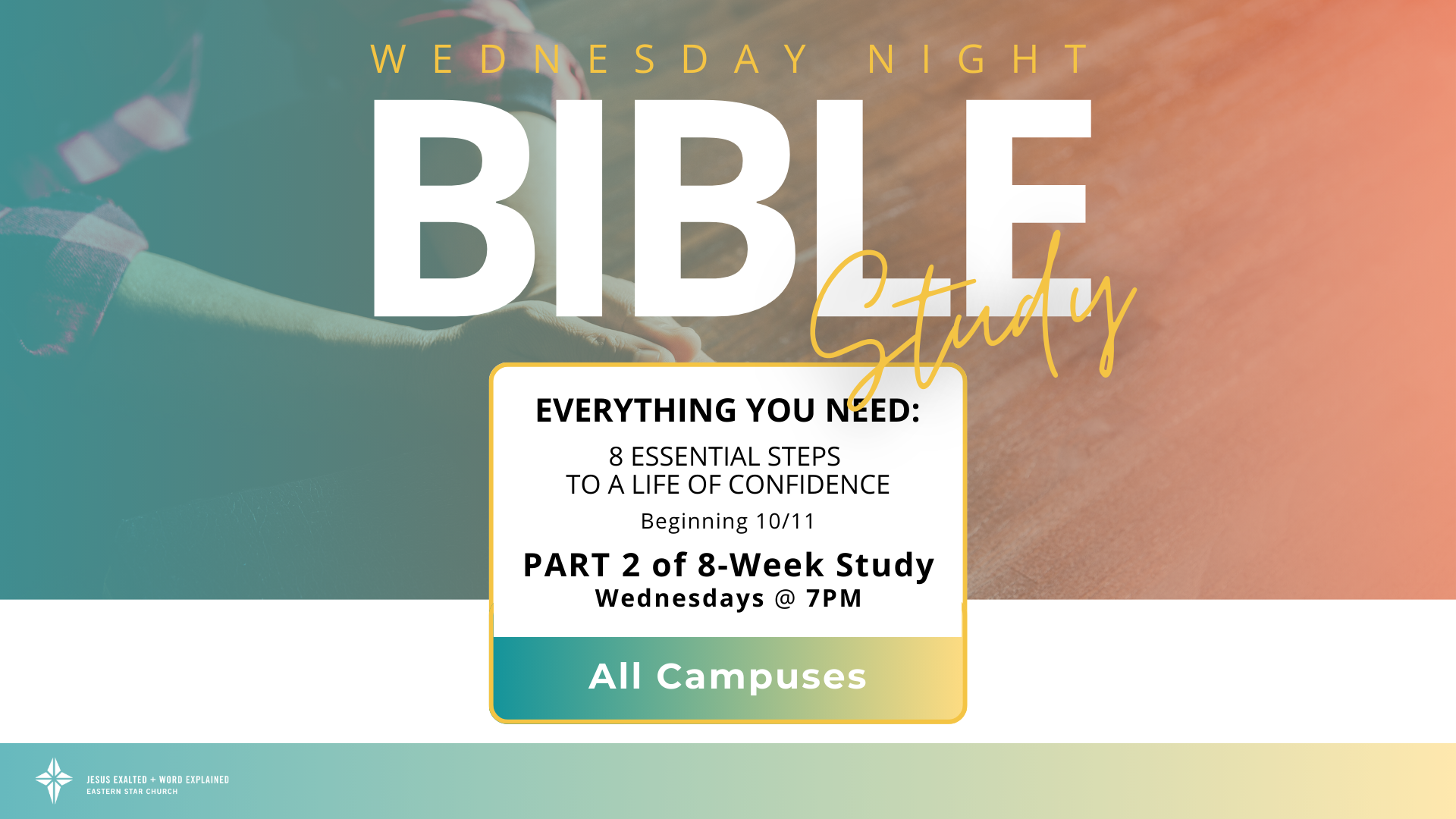 Bible Study Series: Everything You Need - Part 2 