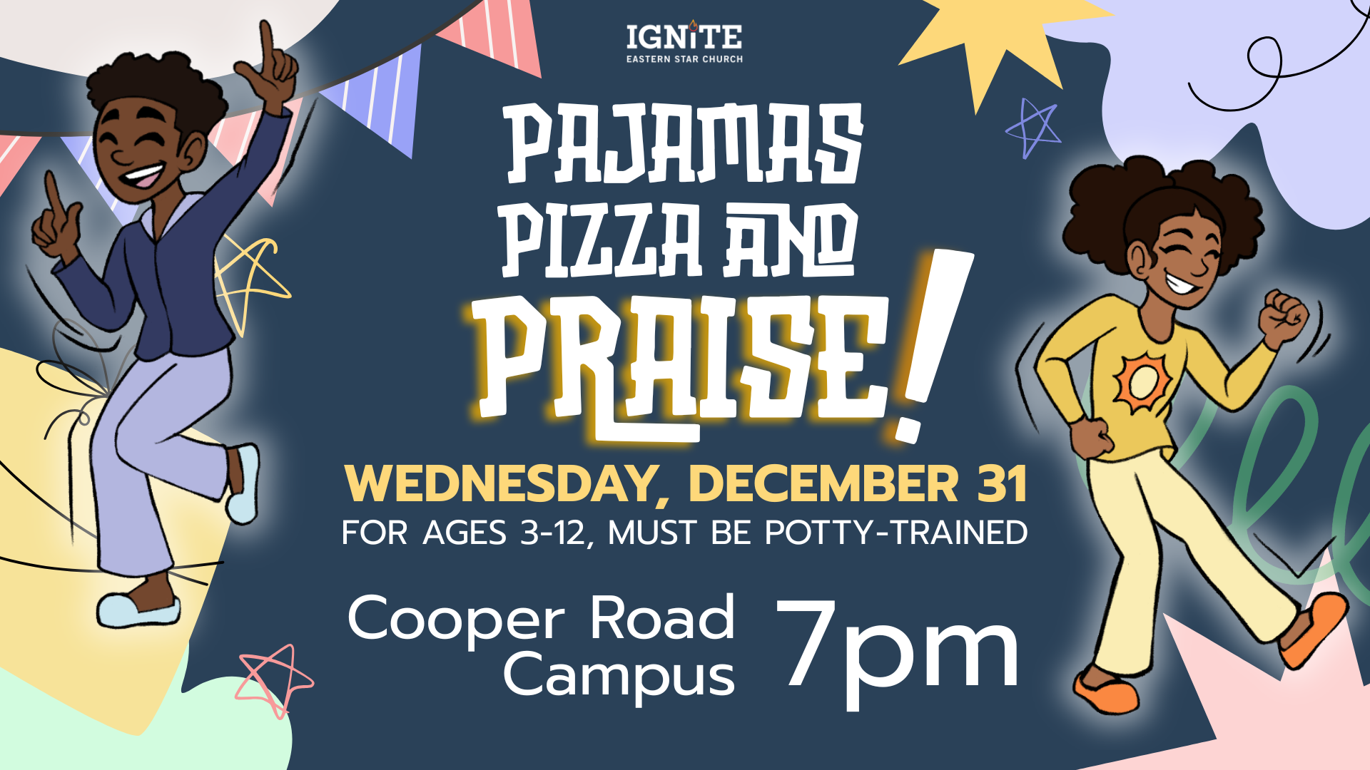 Pajamas, Pizza, &amp; Praise!