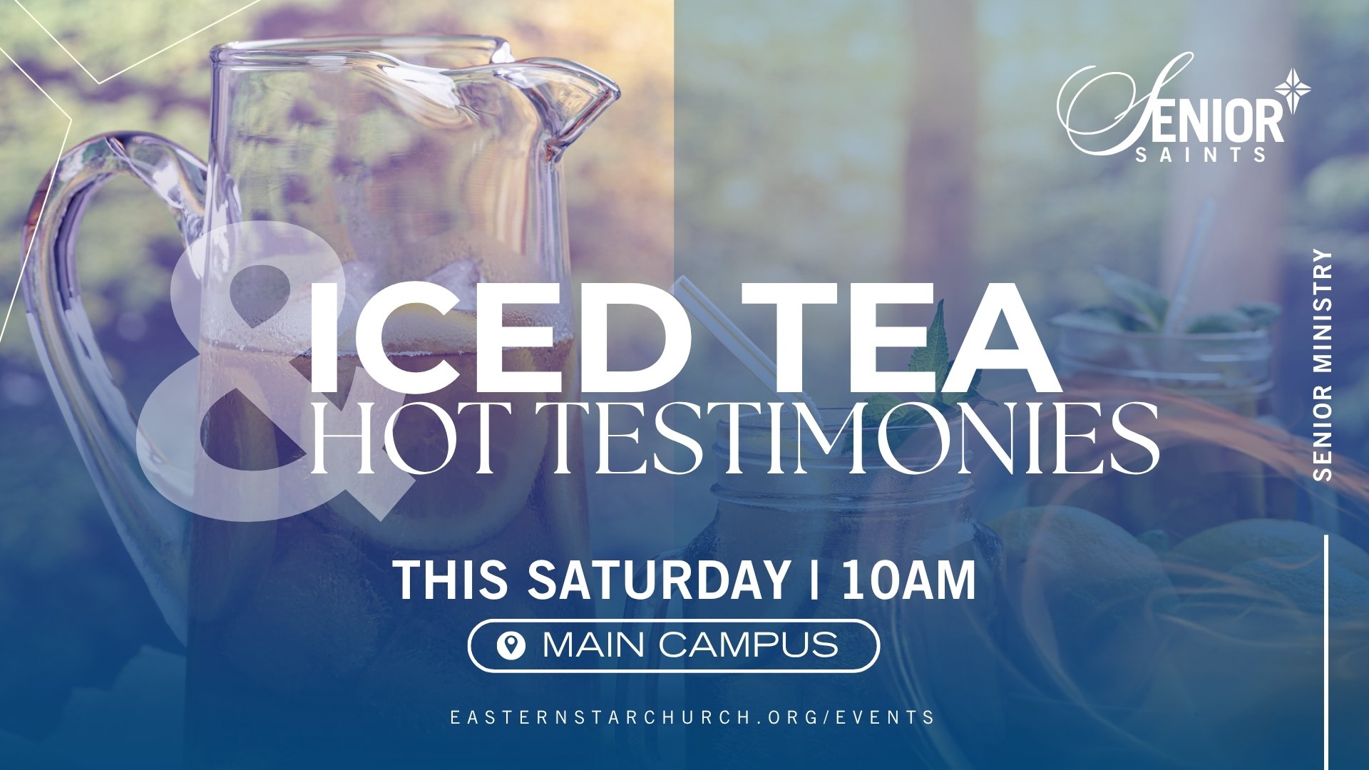 Senior Saints: Iced Tea &amp; Hot Testimonies
