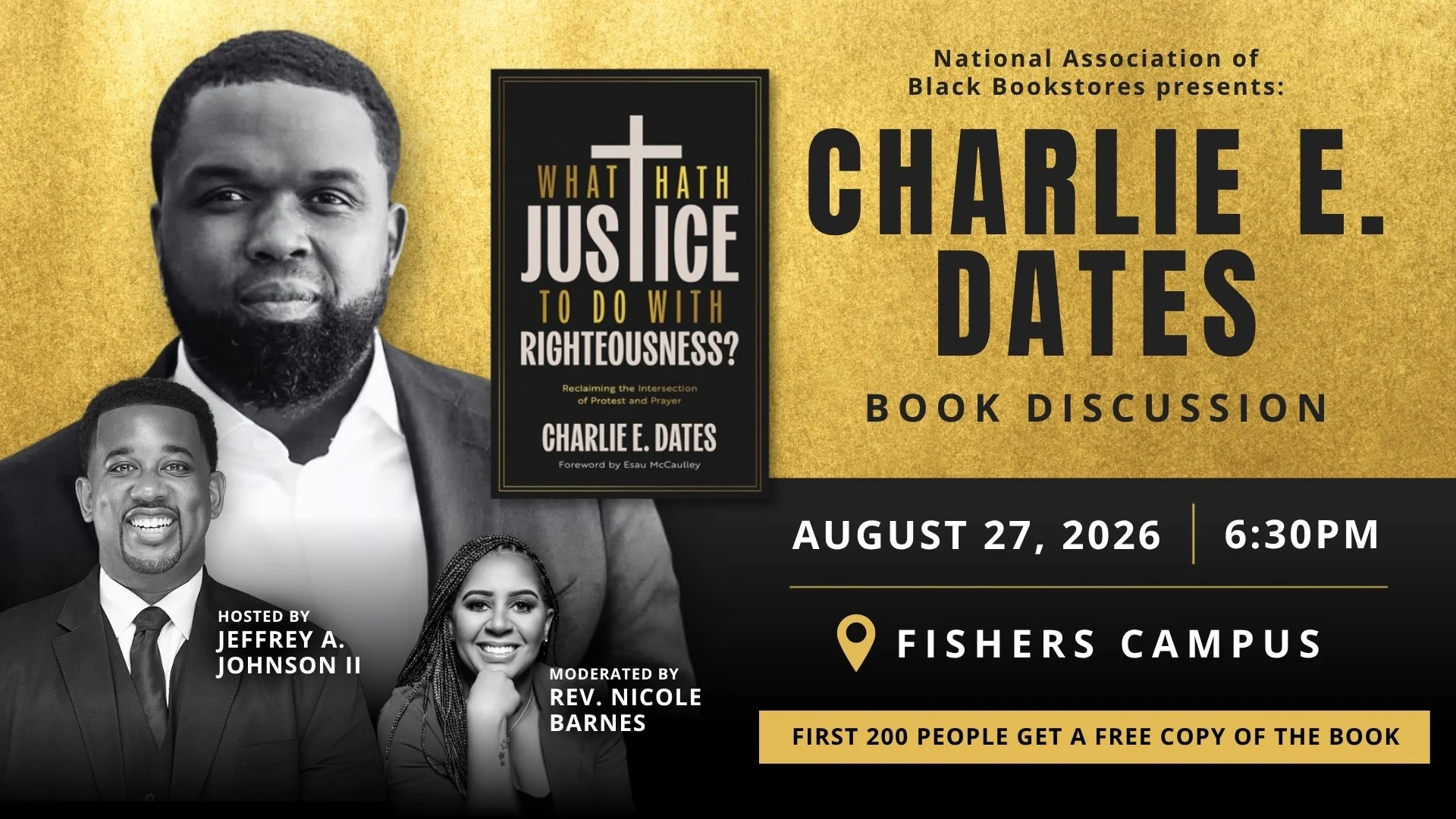 Rev. Dr. Charlie E. Dates Book Discussion