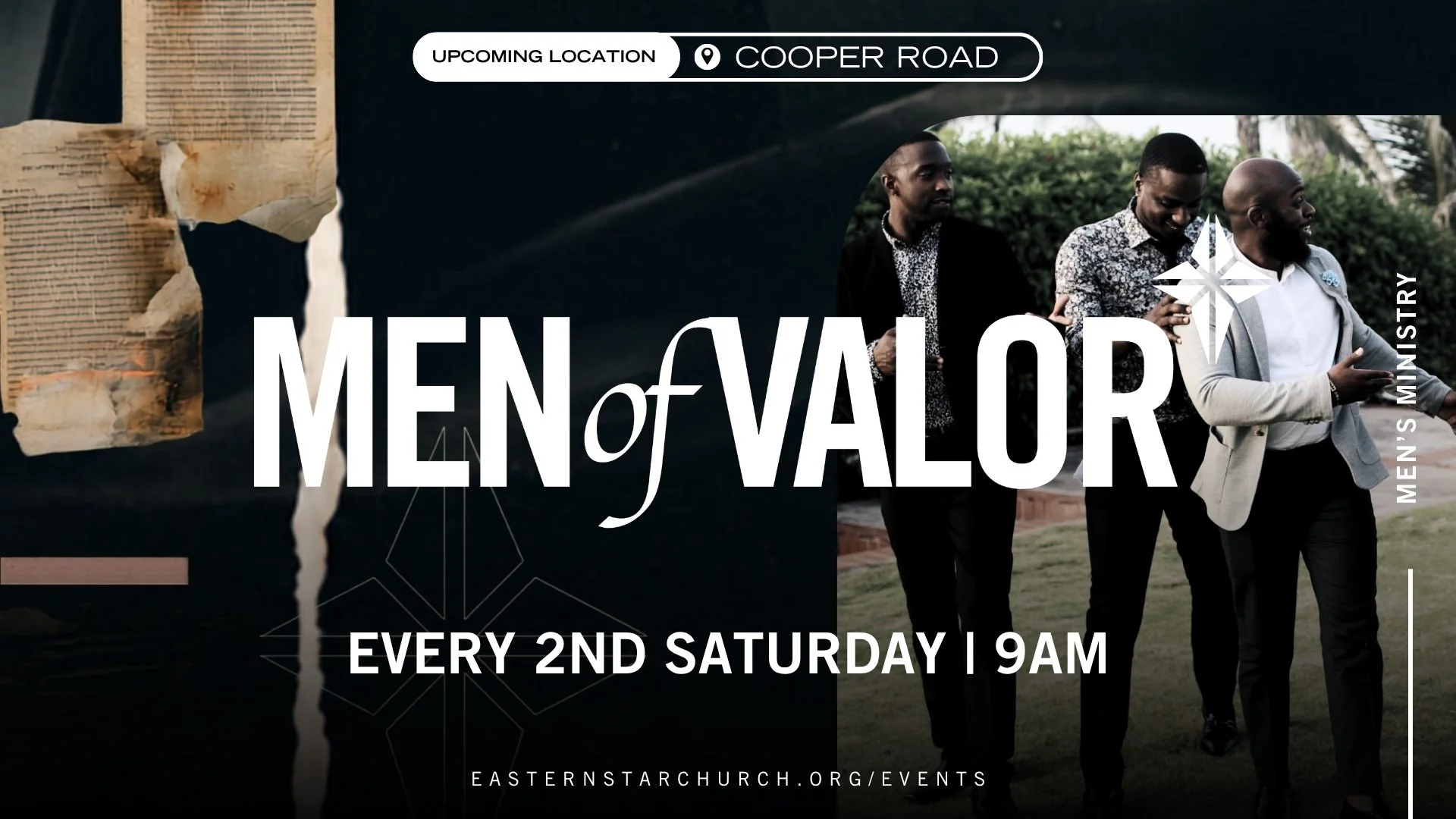 Men of Valor @ Cooper Road Campus