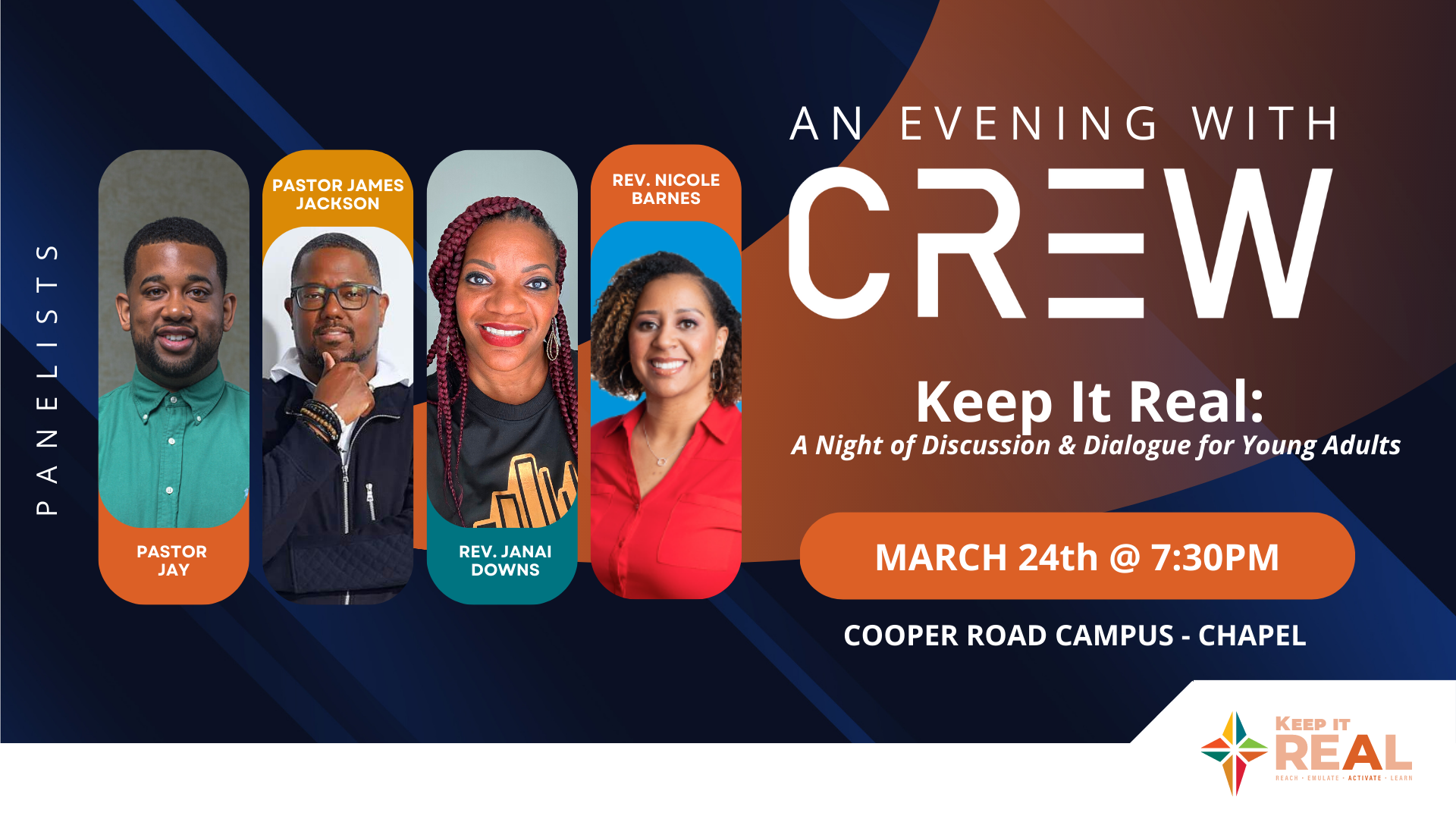 An Evening With CREW — Eastern Star Church
