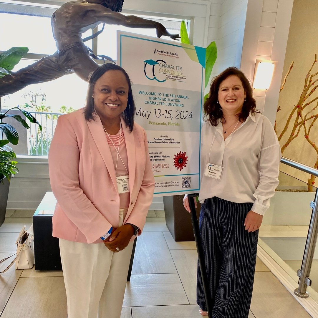 Hope President Liz Huntley enjoyed attending Samford University&rsquo;s Higher Ed Culture of Character Convening this week in Pensacola. 

Hope&rsquo;s Director of Professional Learning, Dr. Kara Chism is instrumental in planning the event, and multi