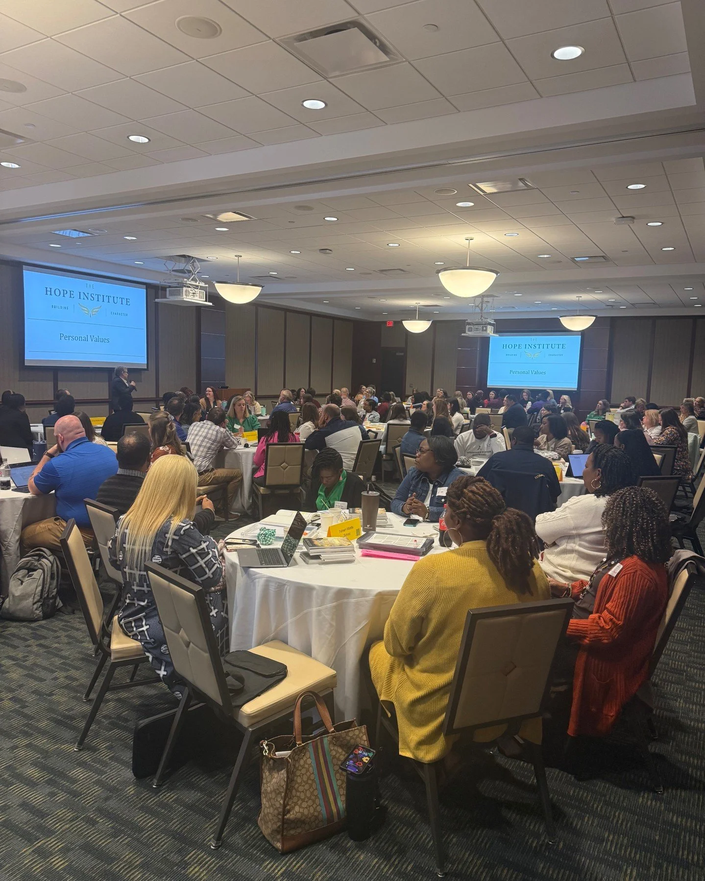 The Birmingham Year 1 cohort had a great day at Samford University learning about core values to start their Hope Leadership Academy journey.