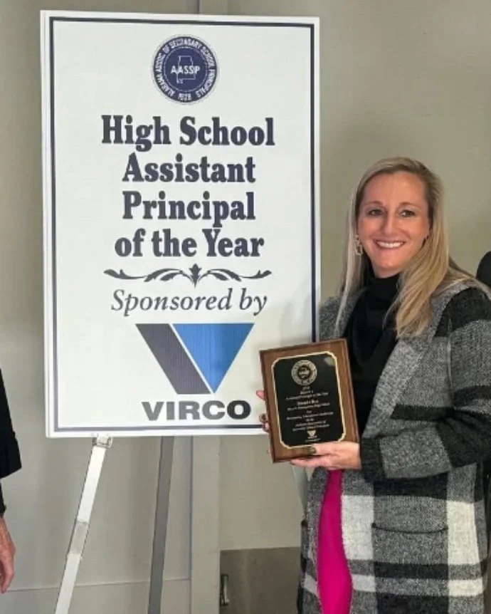 Congratulations to one of our HLA participants, Brenda Box, for being named State of Alabama AP of the year, from Mary Montgomery High School in our Mobile cohort.  So proud of you Brenda!