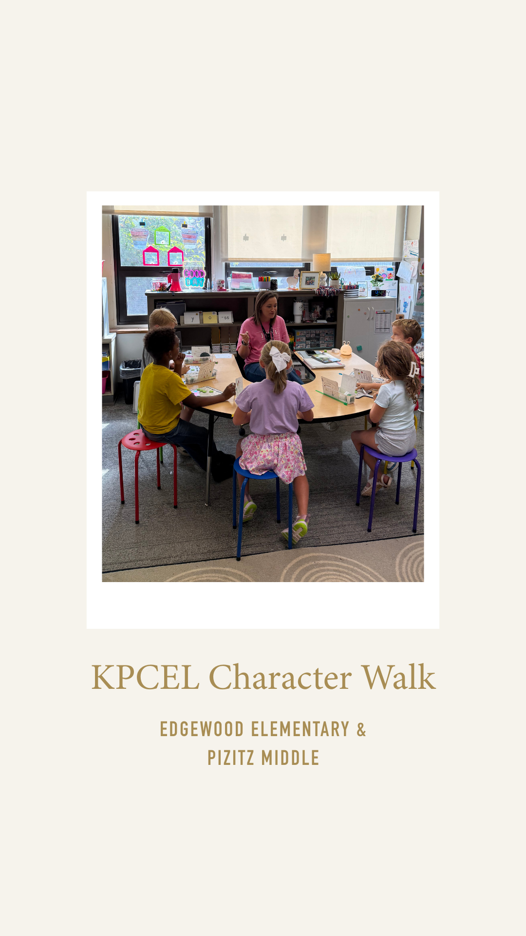 National Character Walk at Hope Schools