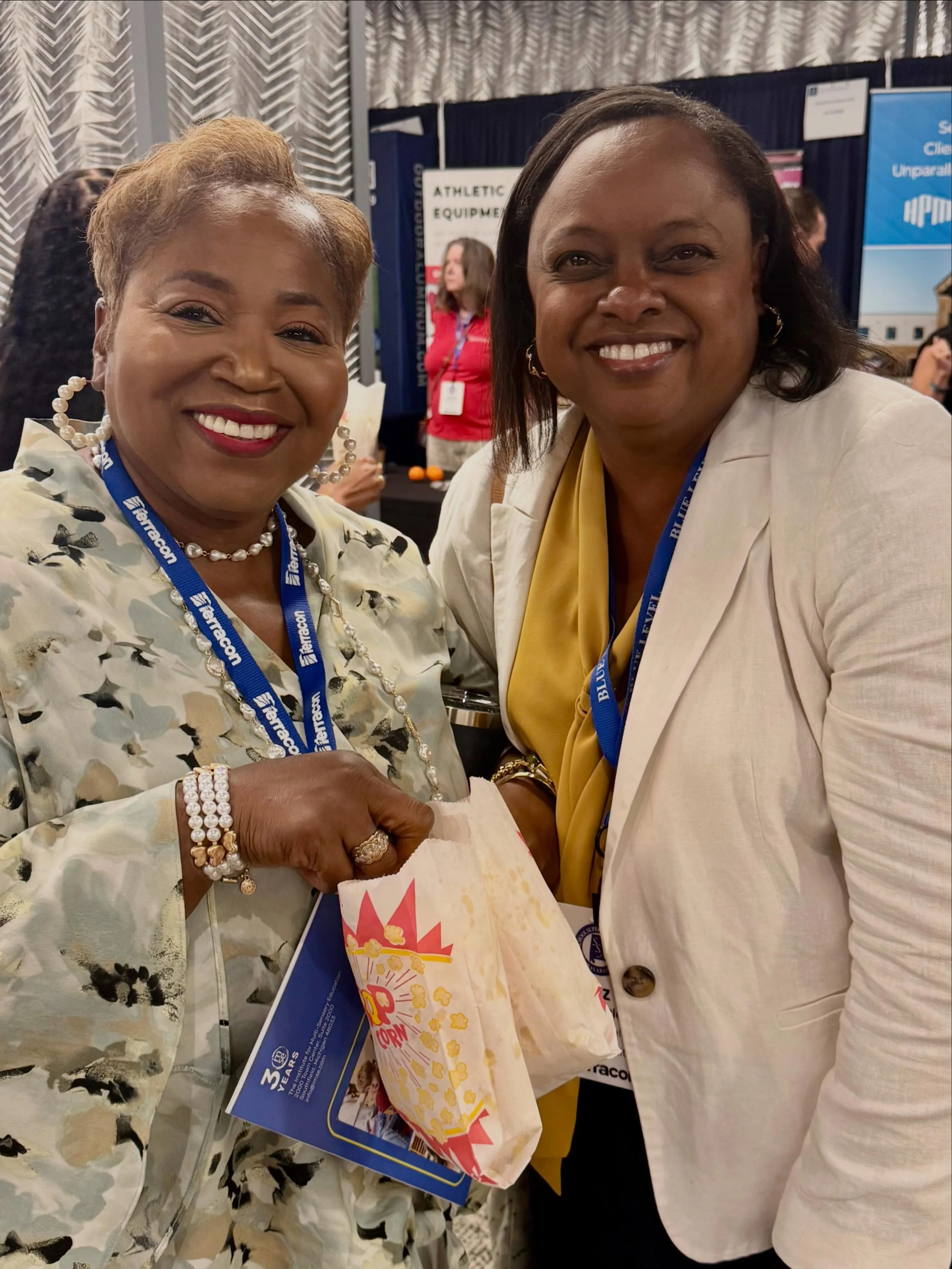 The Hope Institute believes lasting impact happens through meaningful relationships.

At the School Superintendents of Alabama Conference this week, co-founder Liz Huntley and Program Director Jennifer Hogan had the opportunity to connect with incred