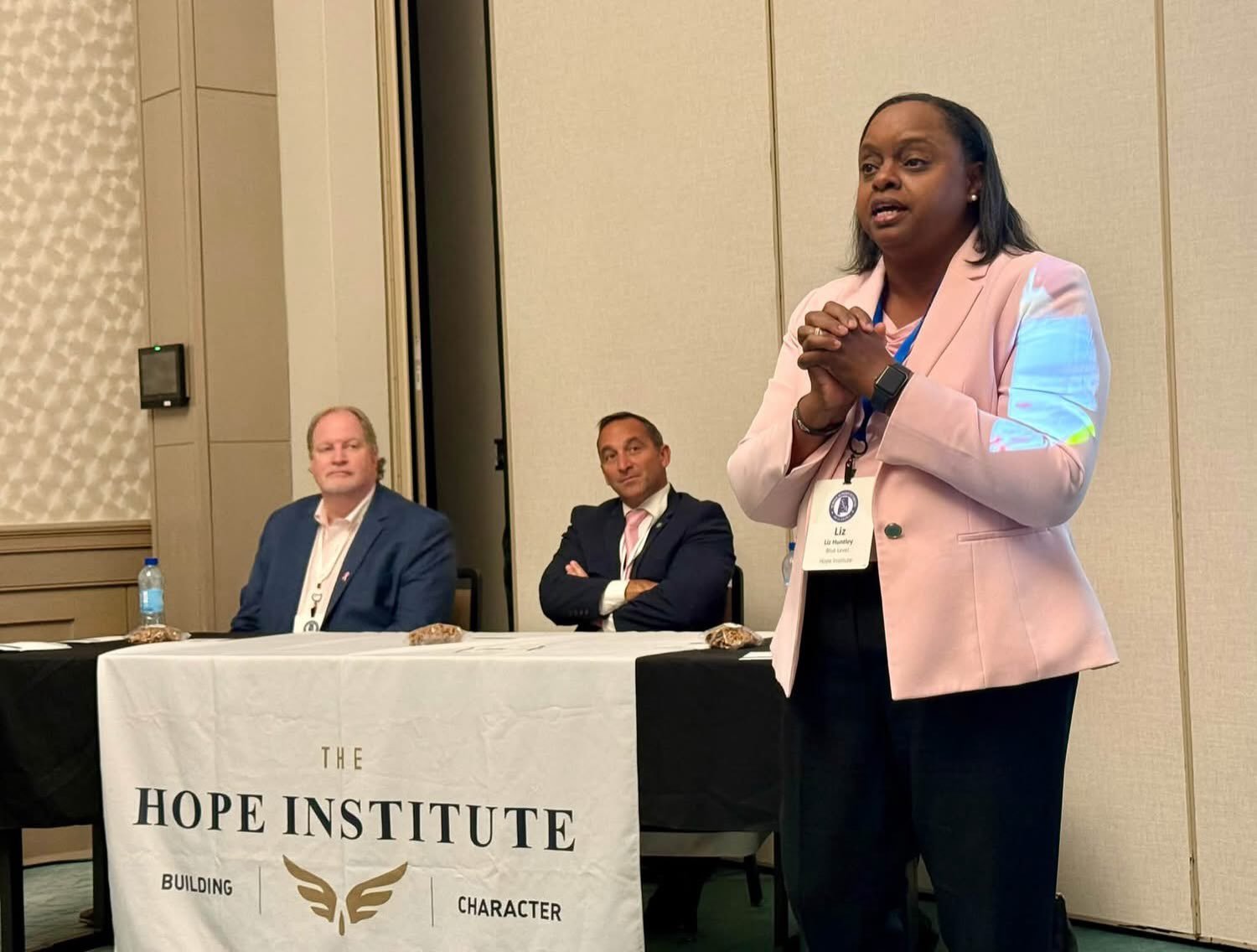 What does it take to prepare students for success in the workplace and in life? It takes more than technical skills. It takes character. 💙

At the recent Alabama State Superintendents Conference, Liz Huntley, Dr. Jennifer Hogan, and Dr. Jimmy Shaw l