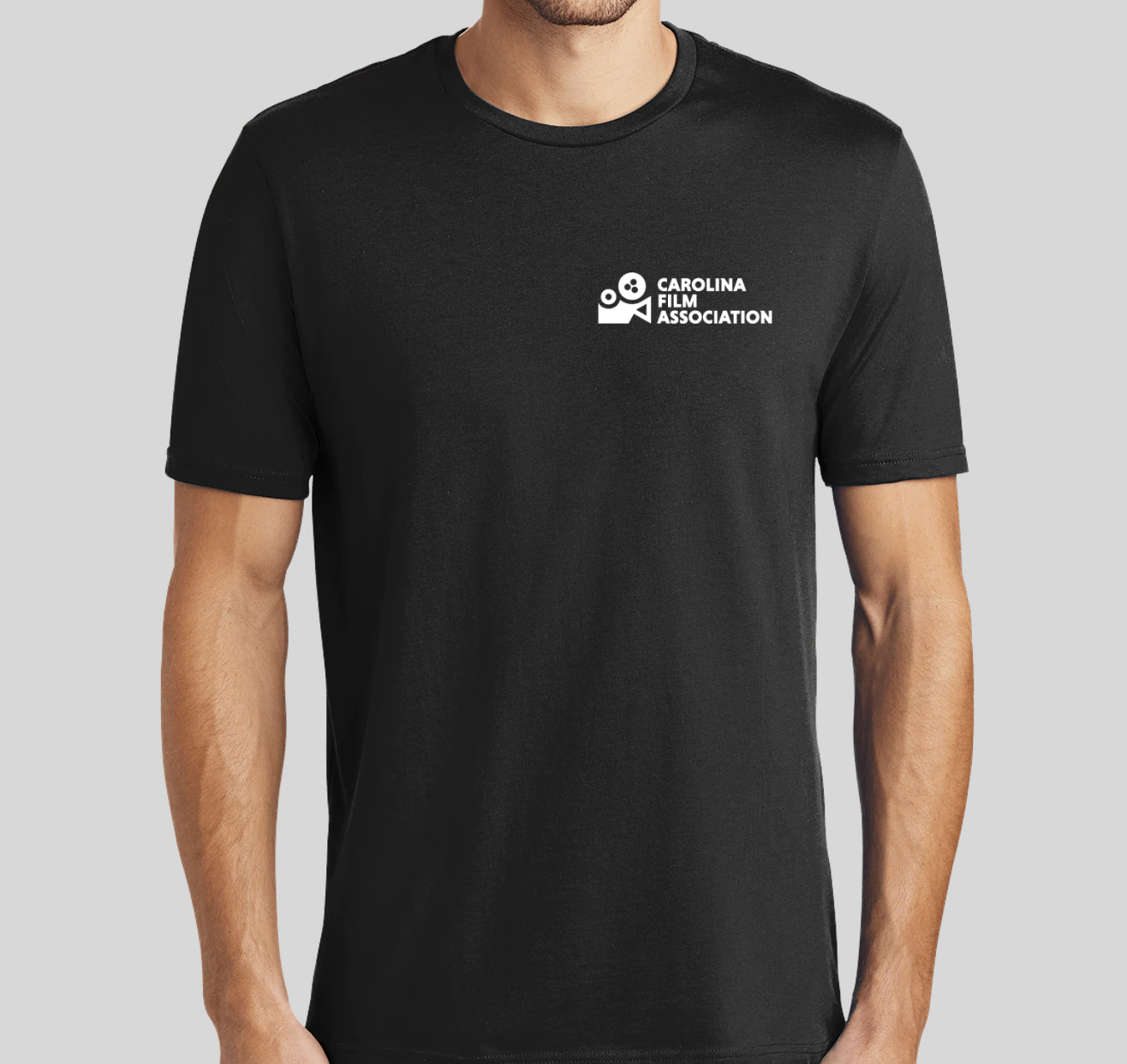 Charlotte Black Film Festival T-shirt de empresa privada Logotipo