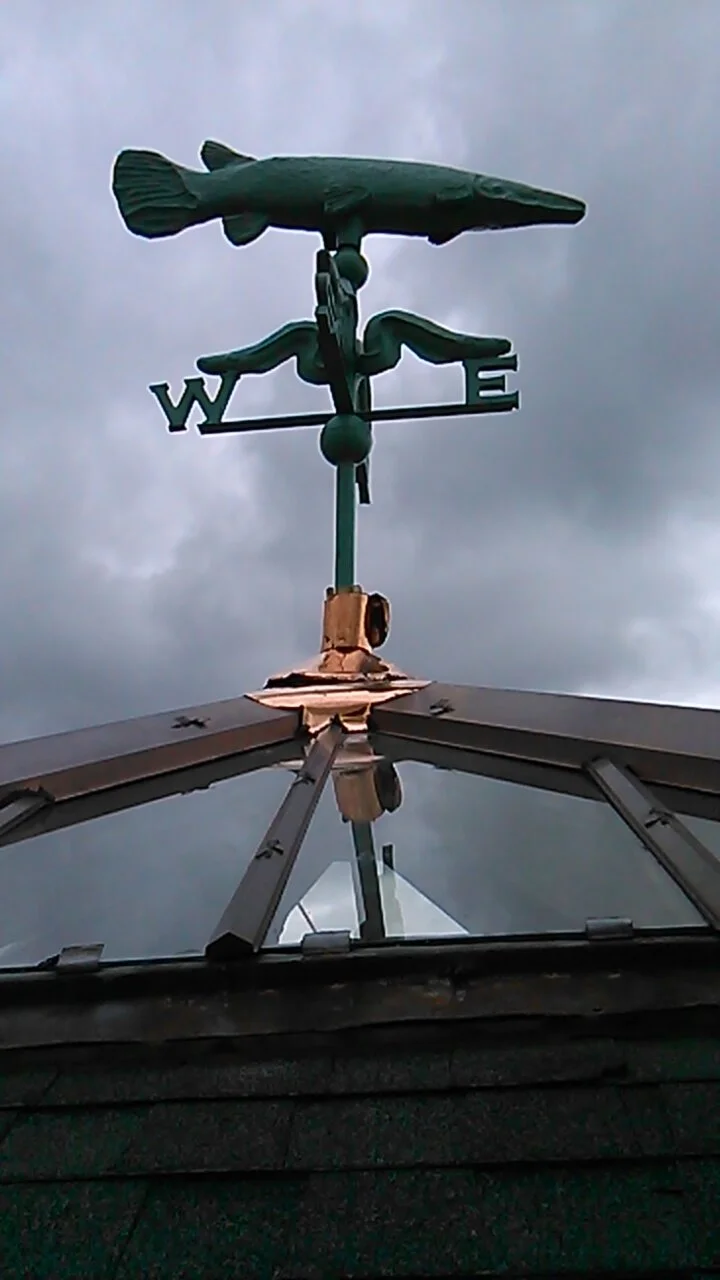 The Belle Isle Aquarium Weathervane, 2015