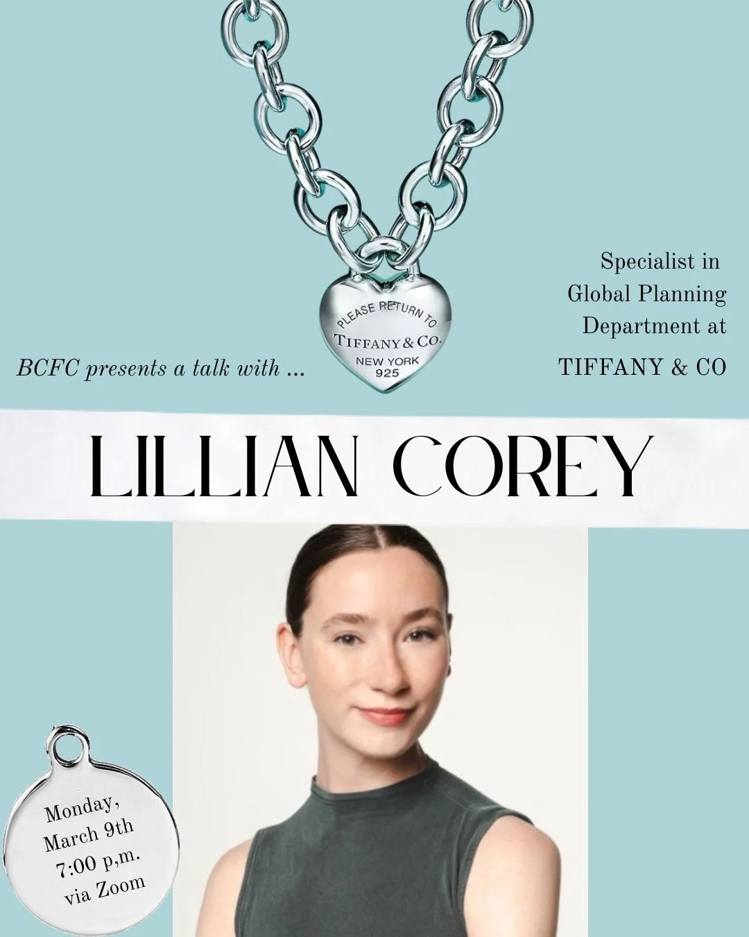 Speaker Series—Lillian Corey